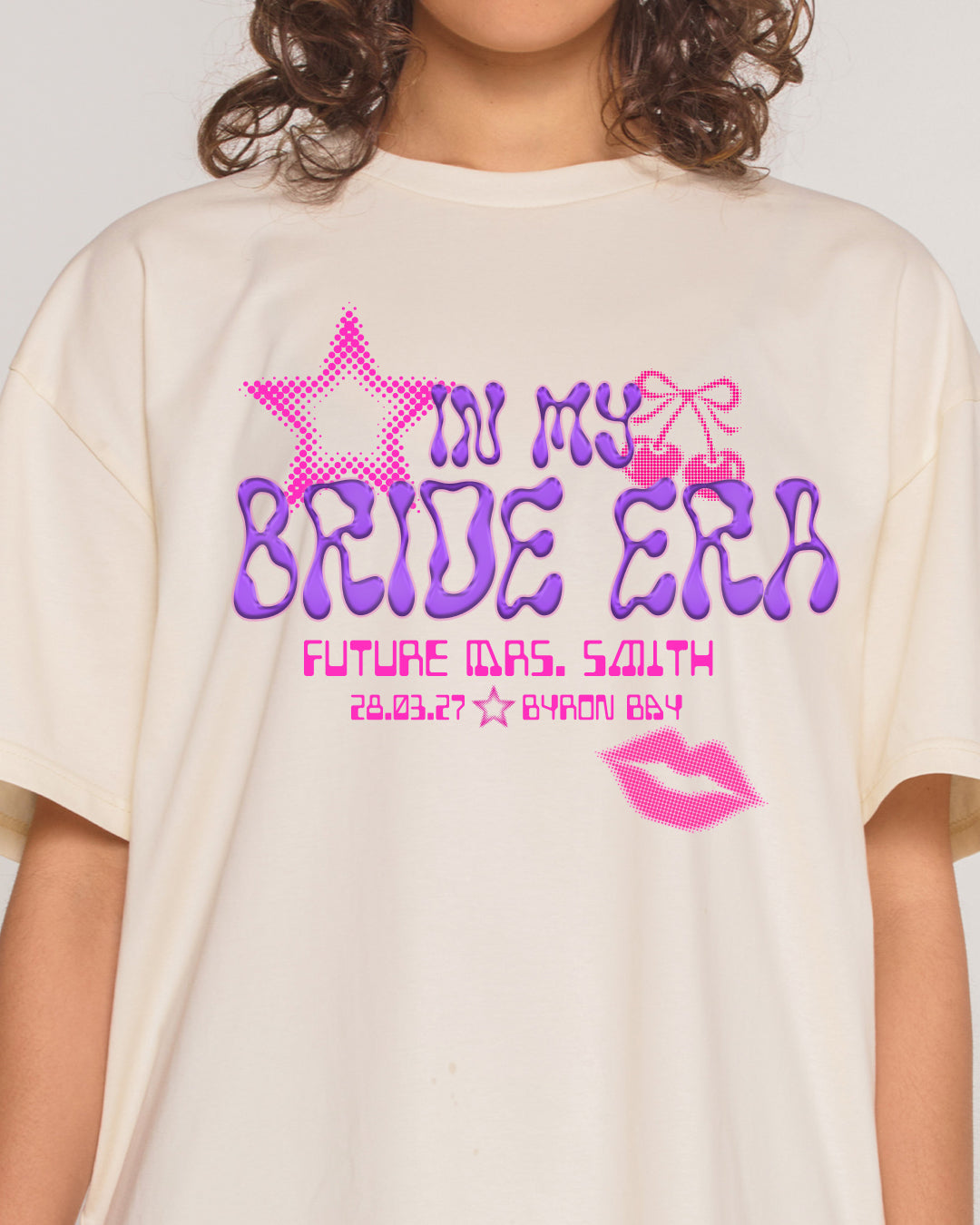 Bride Era Y2K Hens Custom Tee