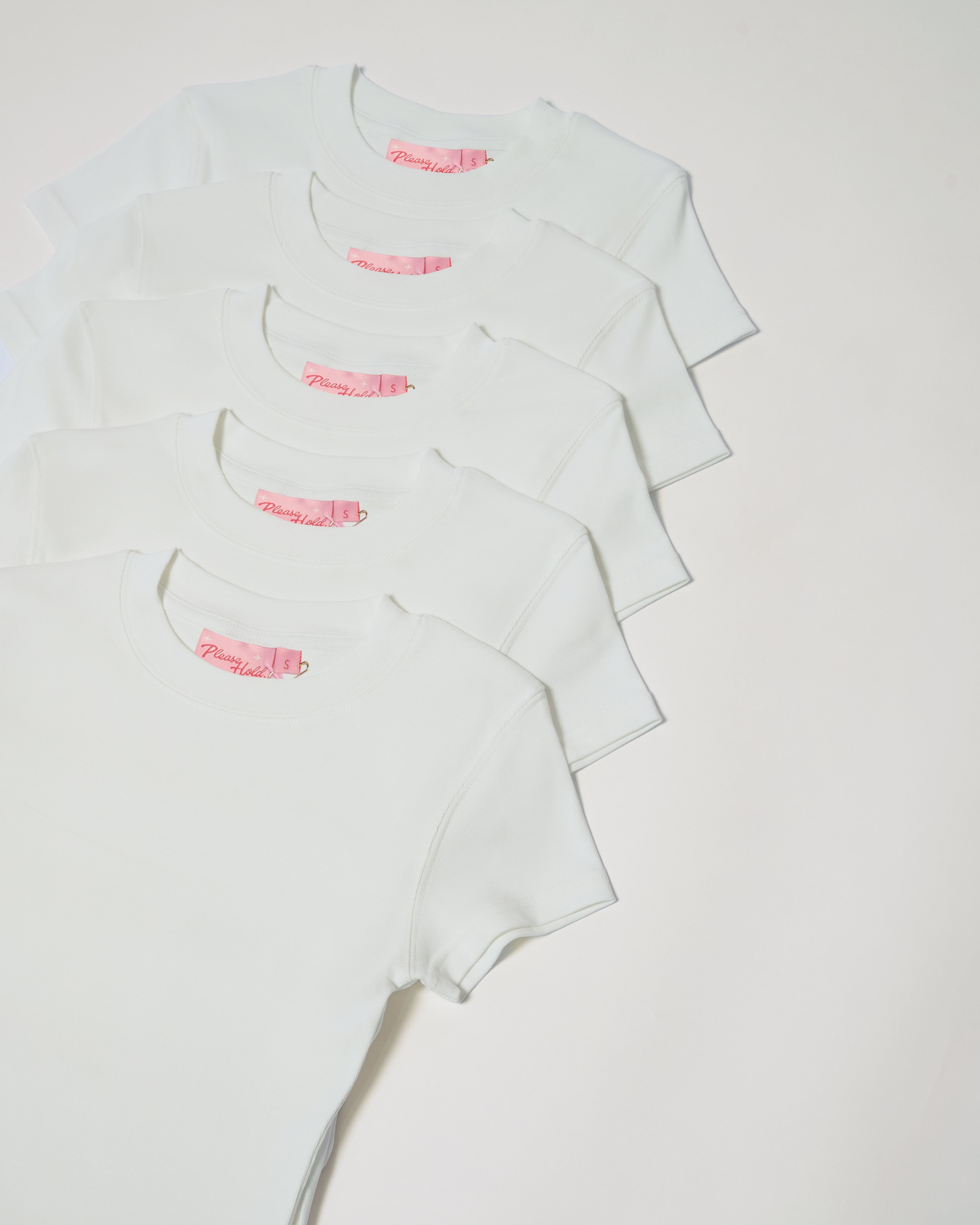 Baby Tee 5-Pack: Natural Blank Baby Tee – view 4