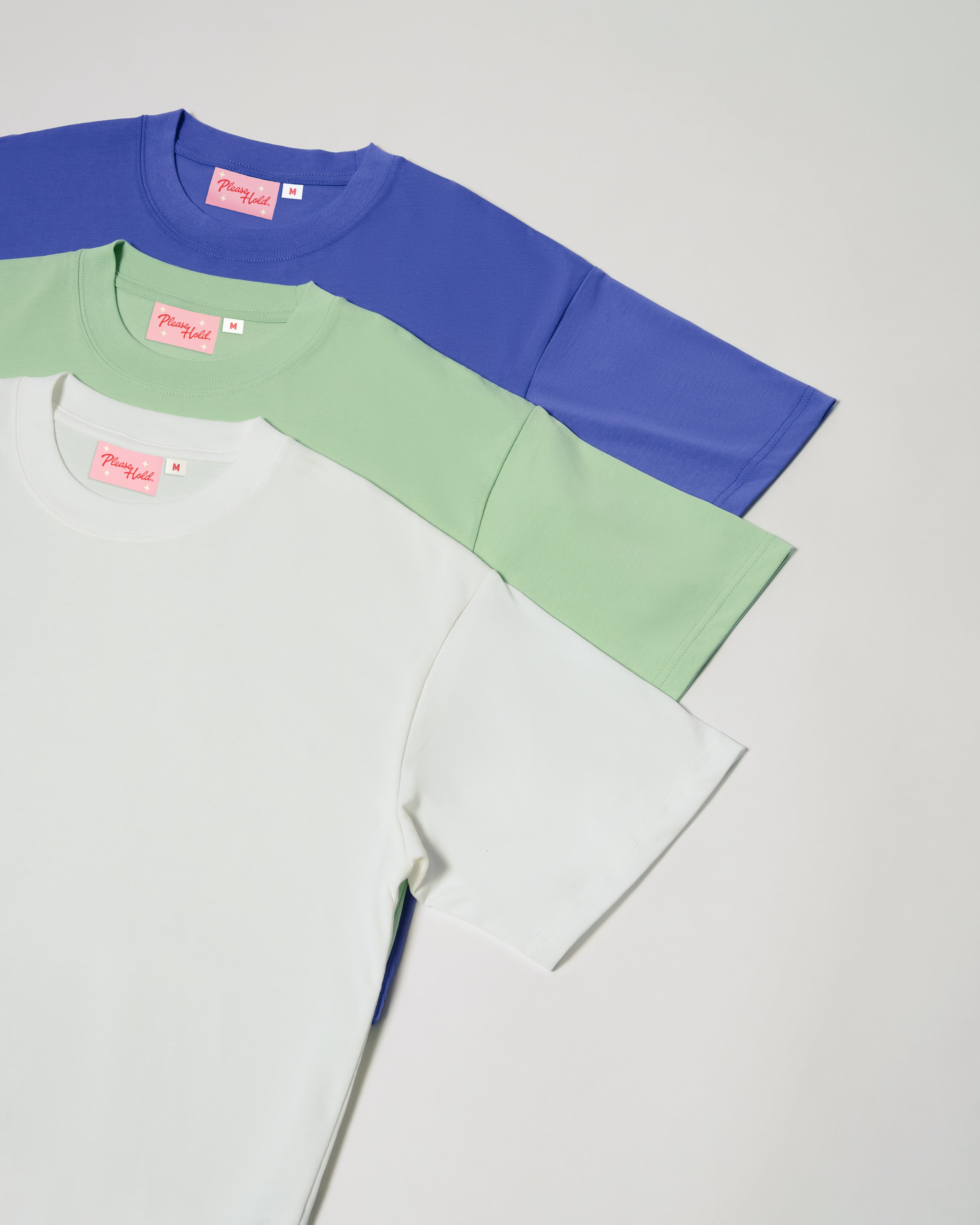 Boxy Crop Tee 3-Pack: Dusk, Pistachio, White Blank Boxy Crop Tee – view 5