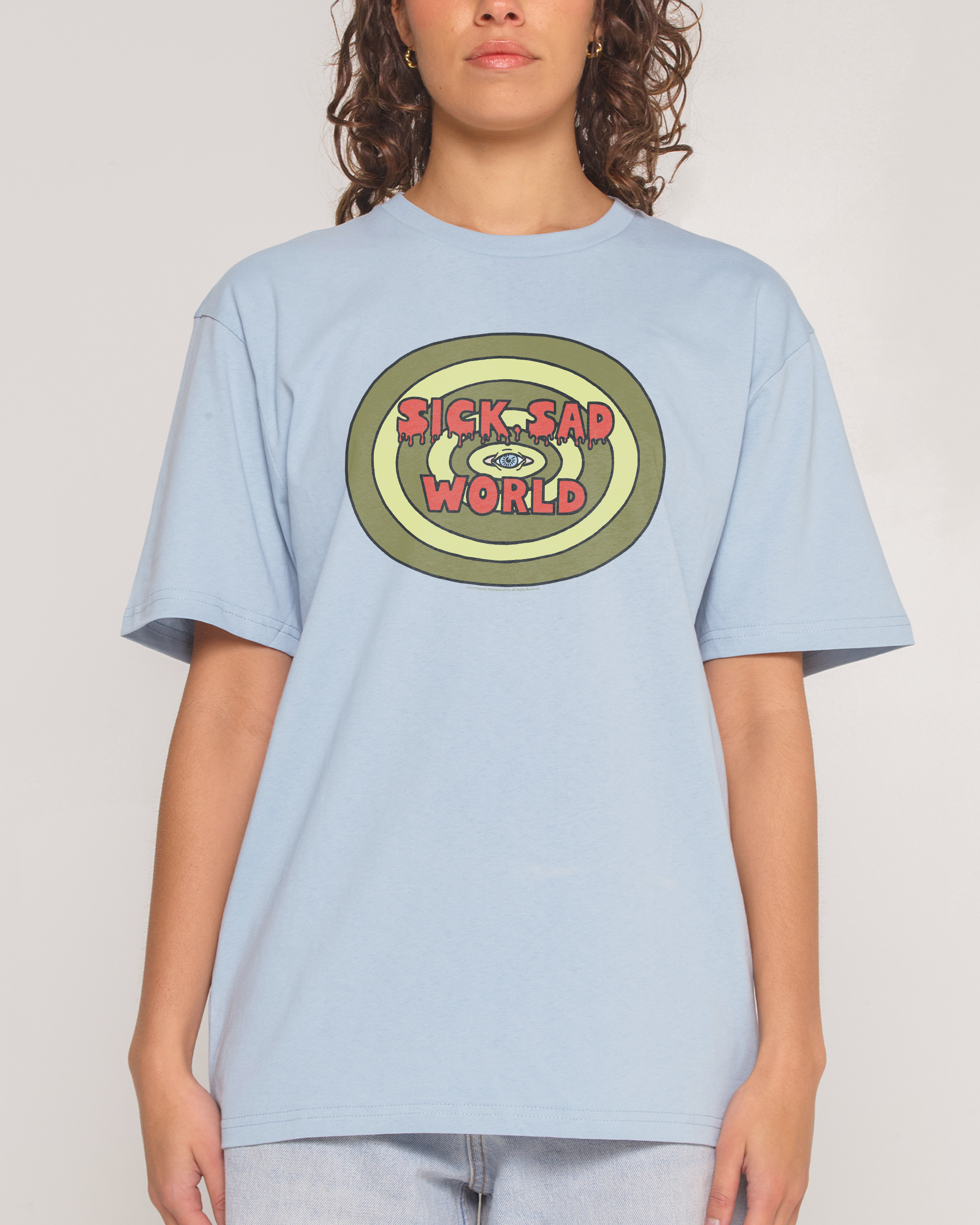 Sick Sad World Blue T-Shirt