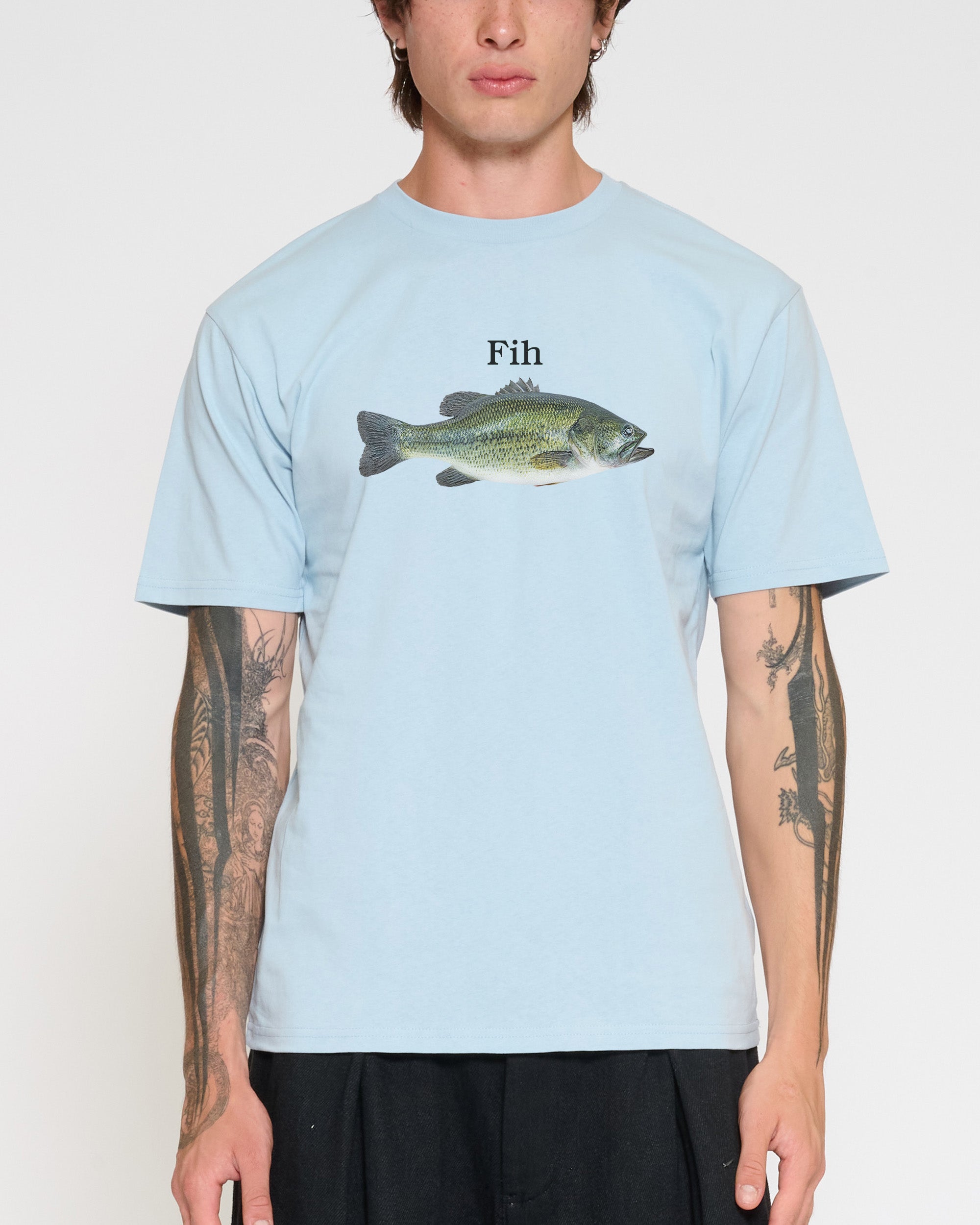 Fih Pale Blue T-Shirt