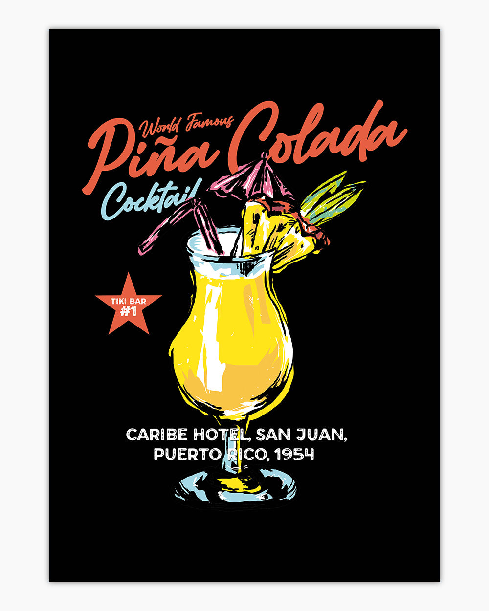 Pina Colada Art Print