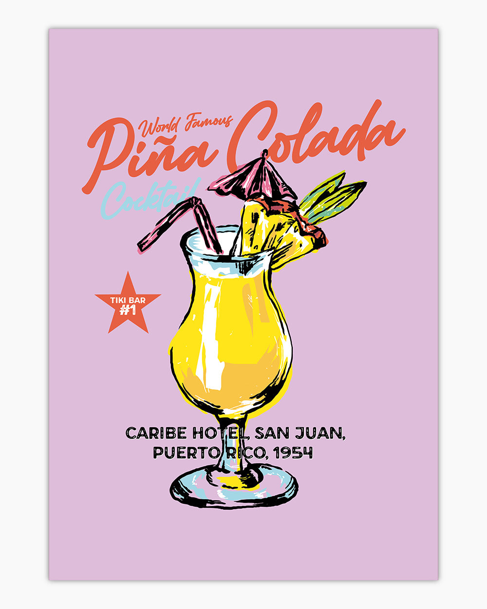 Pina Colada Art Print
