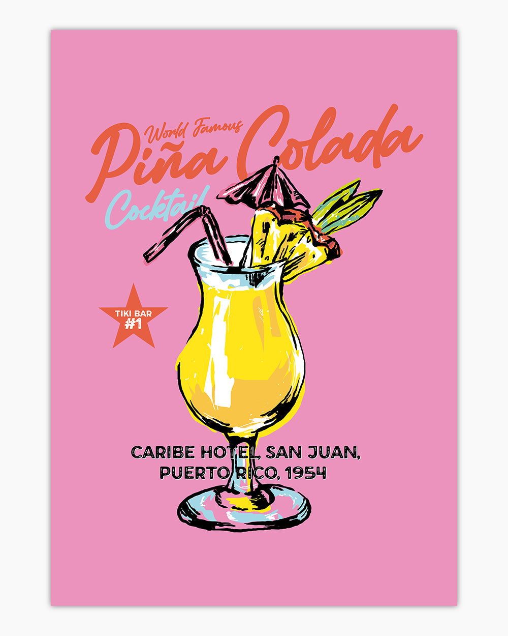 Pina Colada Art Print