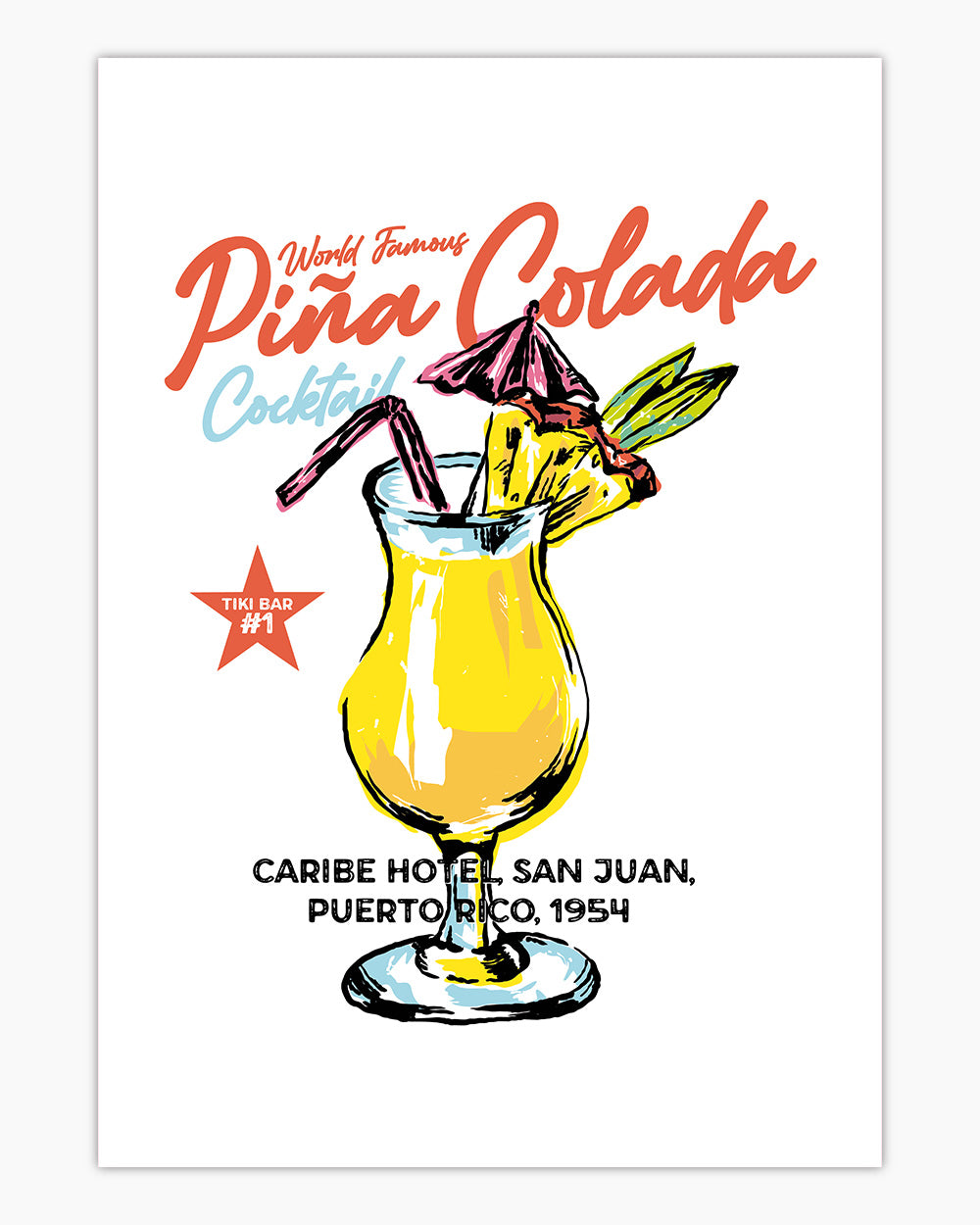 Pina Colada Art Print