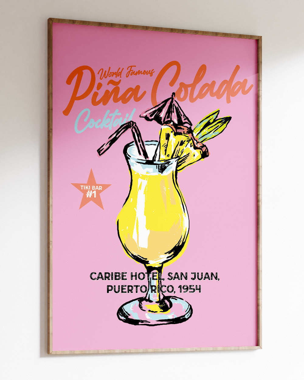 Pina Colada Art Print