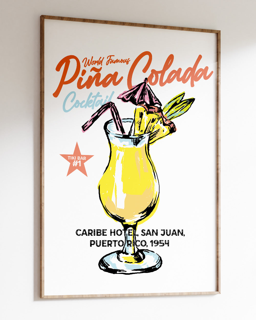 Pina Colada Art Print