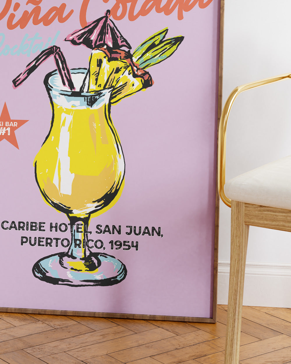 Pina Colada Art Print