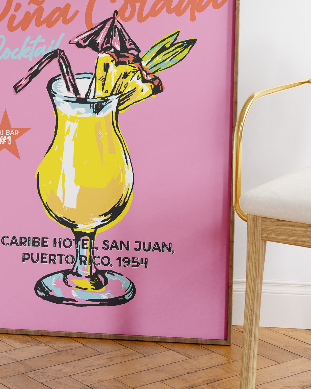 Pina Colada Art Print