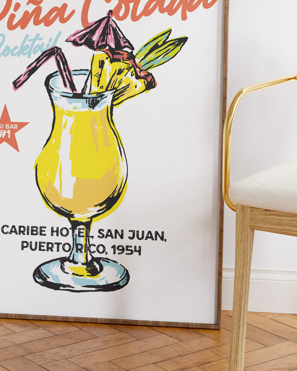Pina Colada Art Print