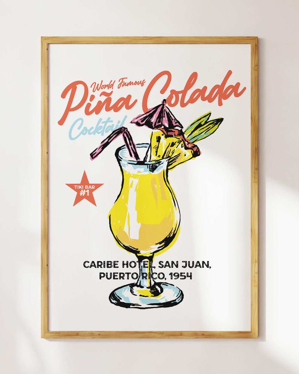 Pina Colada Art Print