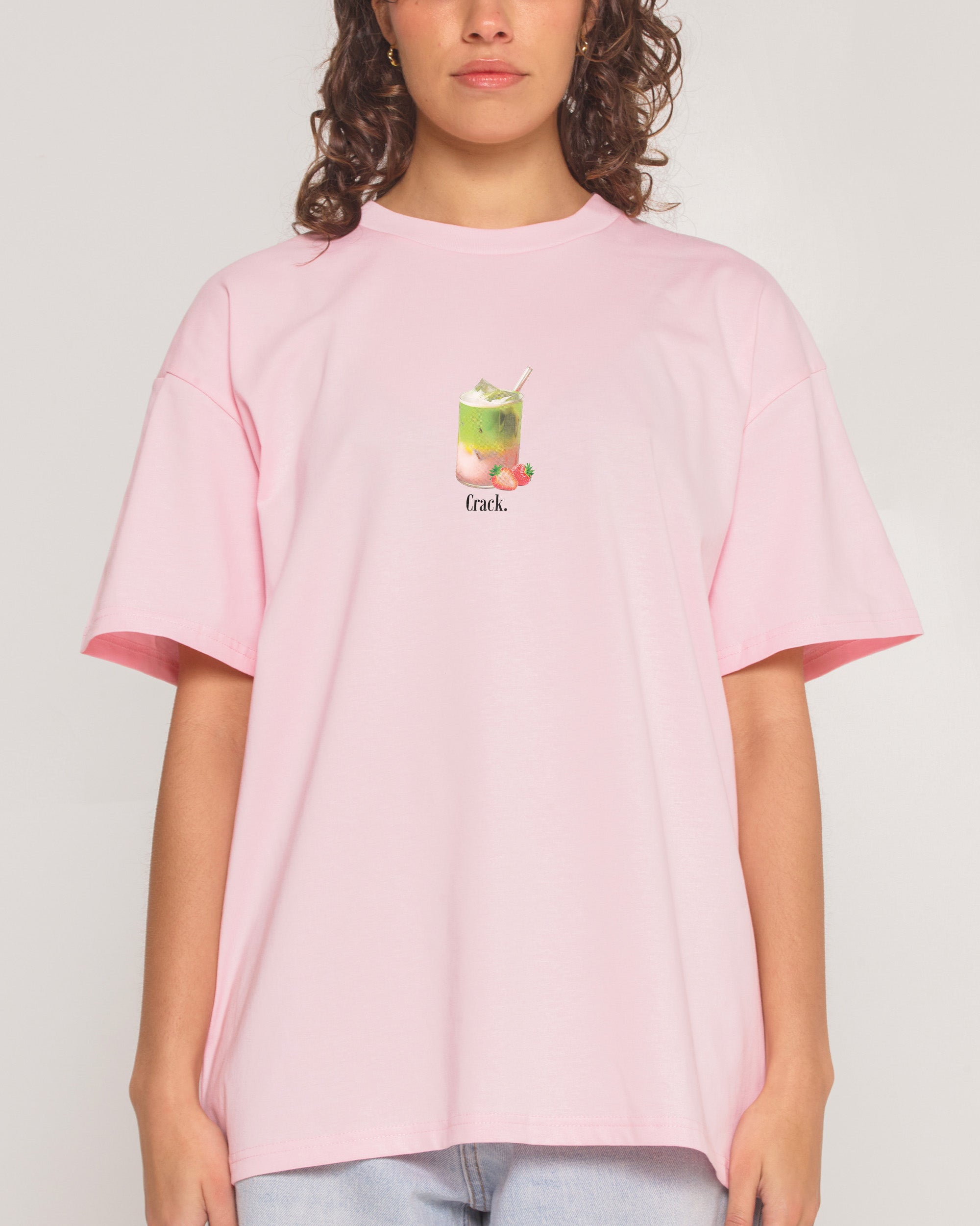 Matcha Crack Pink T-Shirt