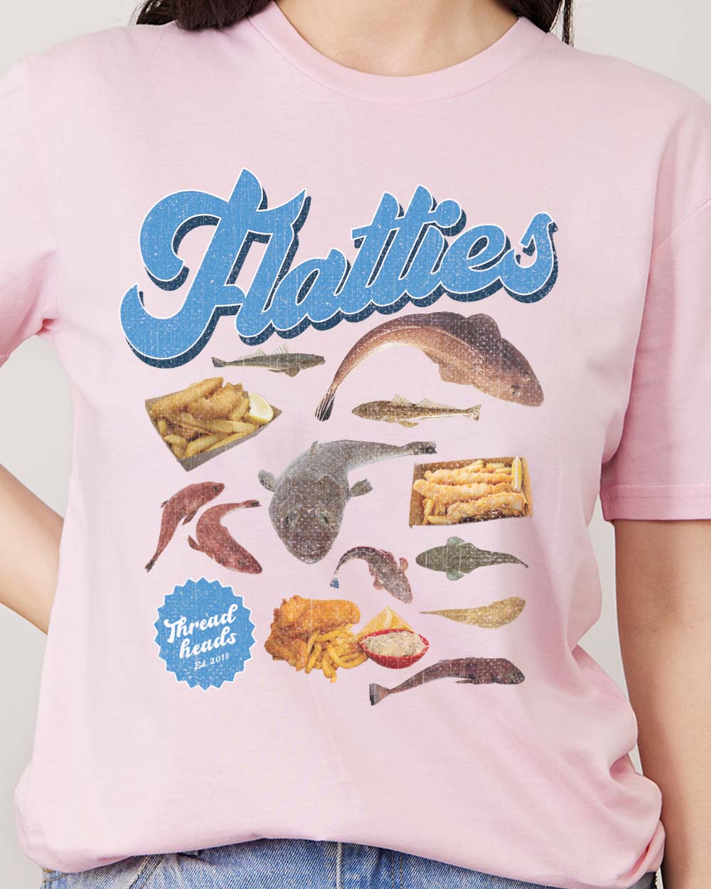 Flatties T-Shirt Australia Online #colour_pink