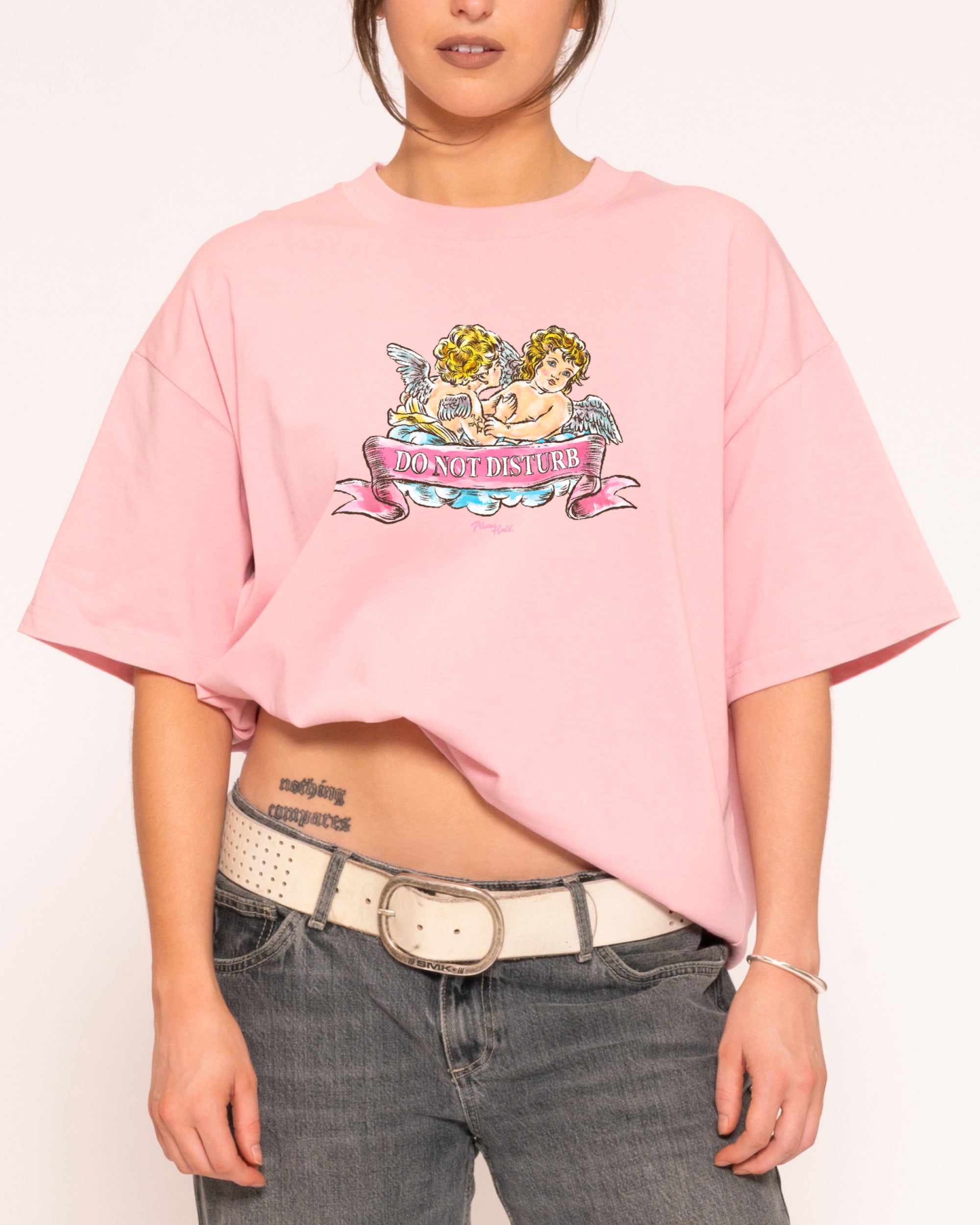 Do Not Disturb Boxy Crop Tee