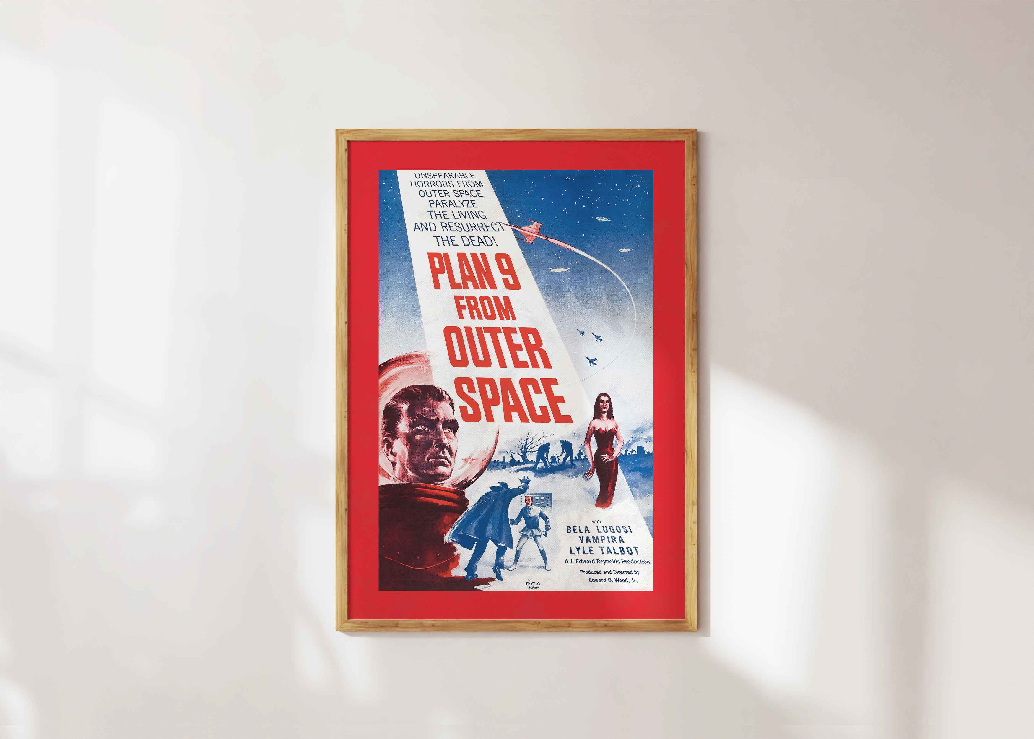 Plan 9 From Outer Space Art Print Australia Online