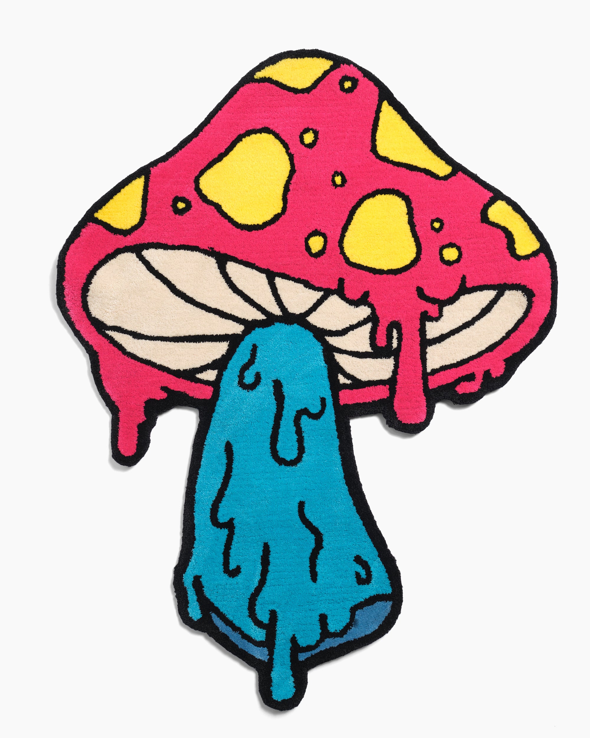 Drippy Mushroom Rug