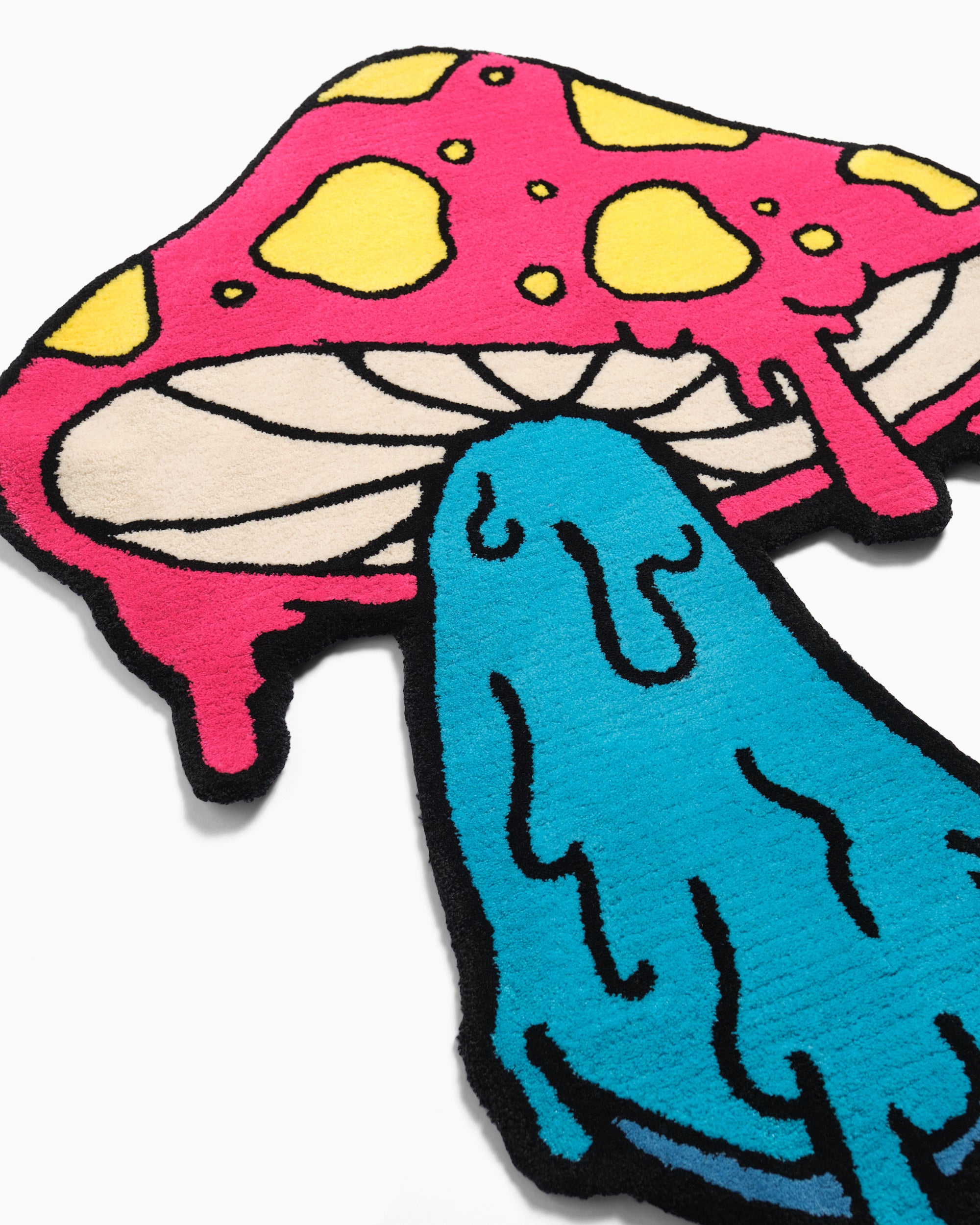 Drippy Mushroom Rug