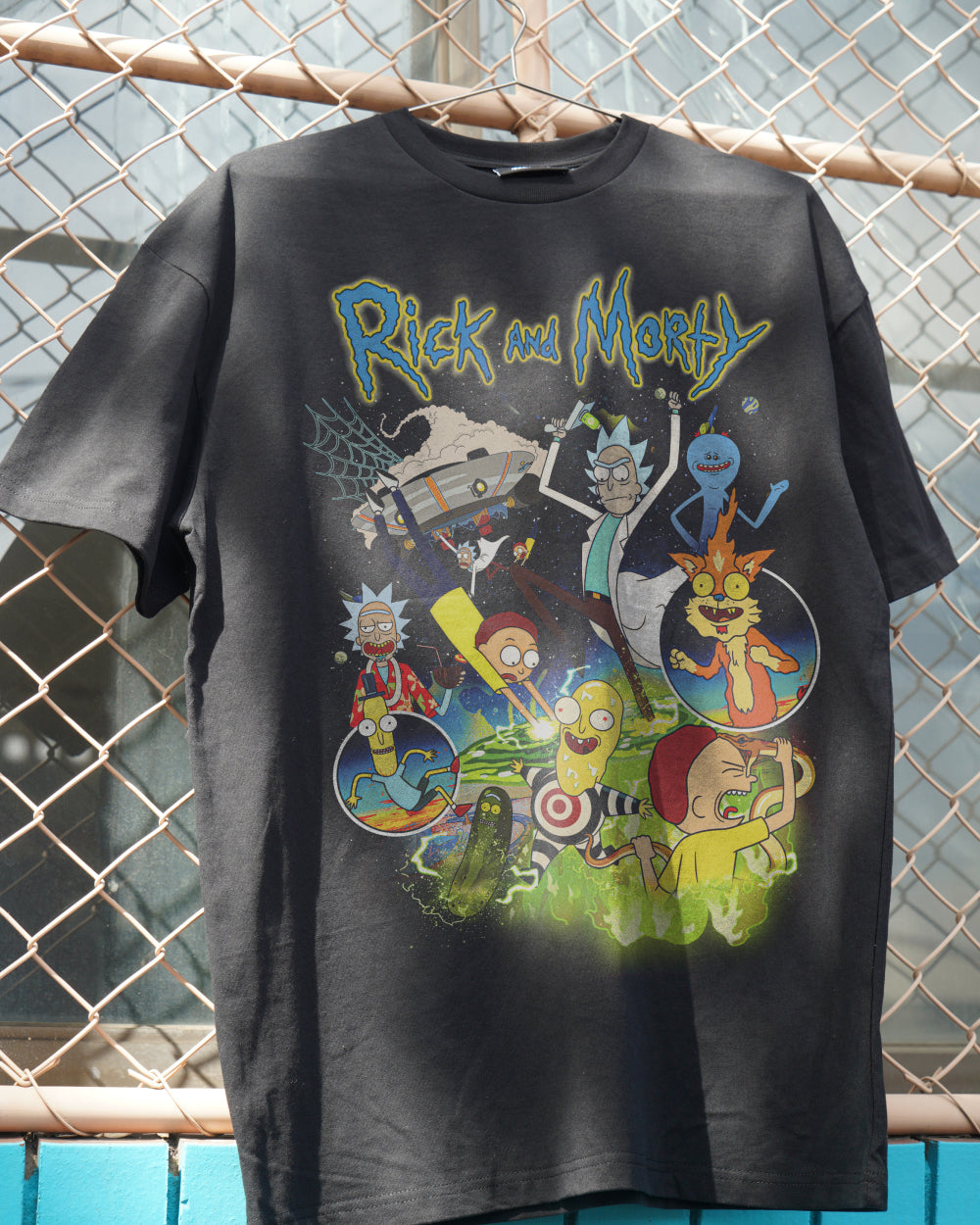 Rick and Morty Bootleg T-Shirt Australia Online Charcoal