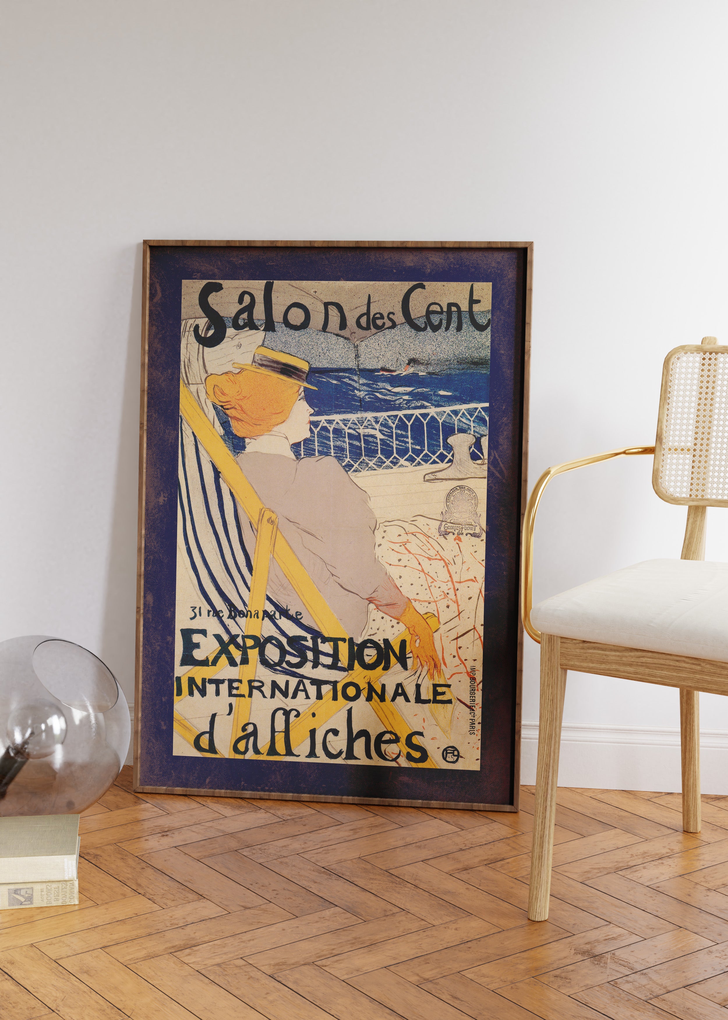 Salon Des Cent Art Print