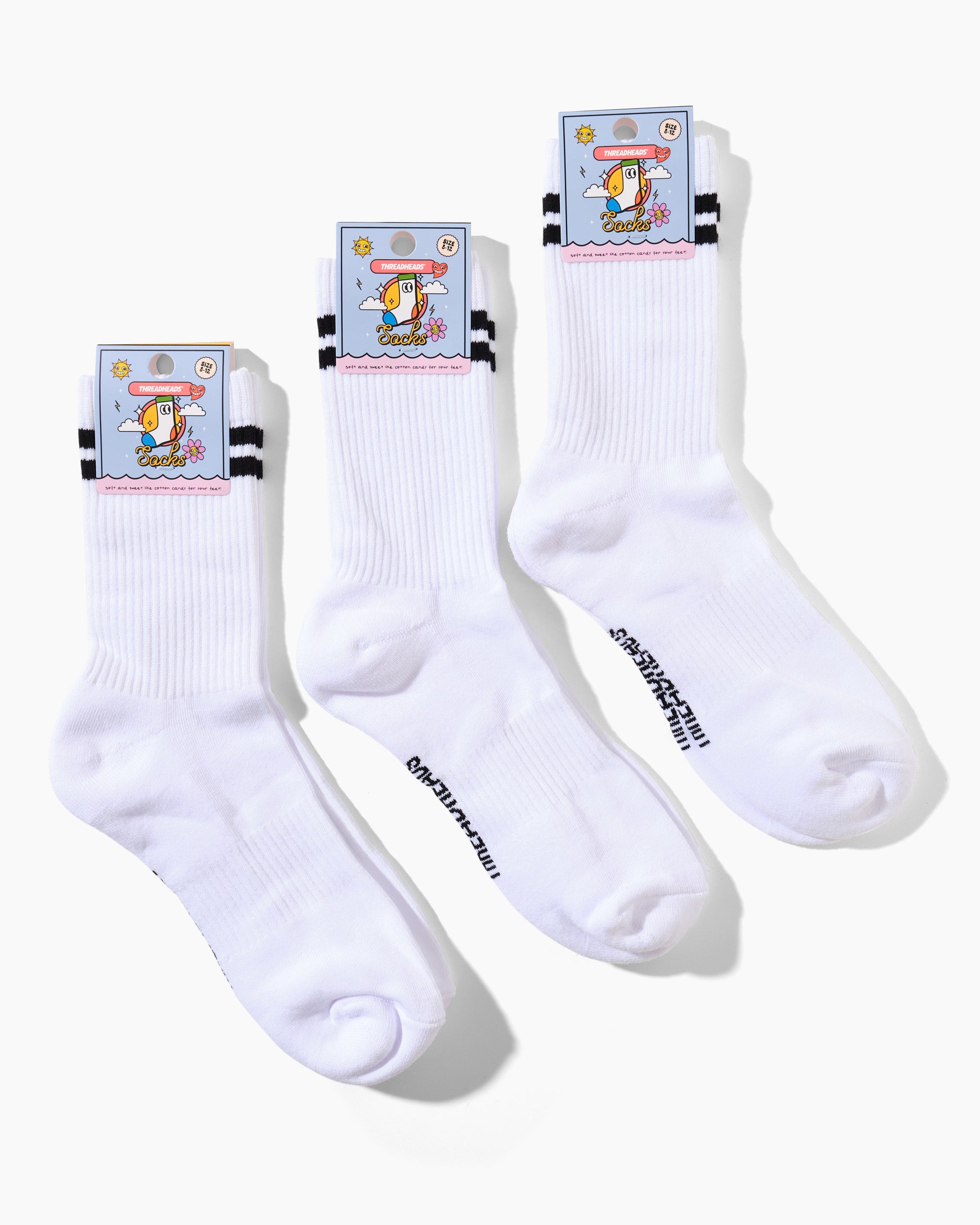 Collegiate Striped Socks Bundle