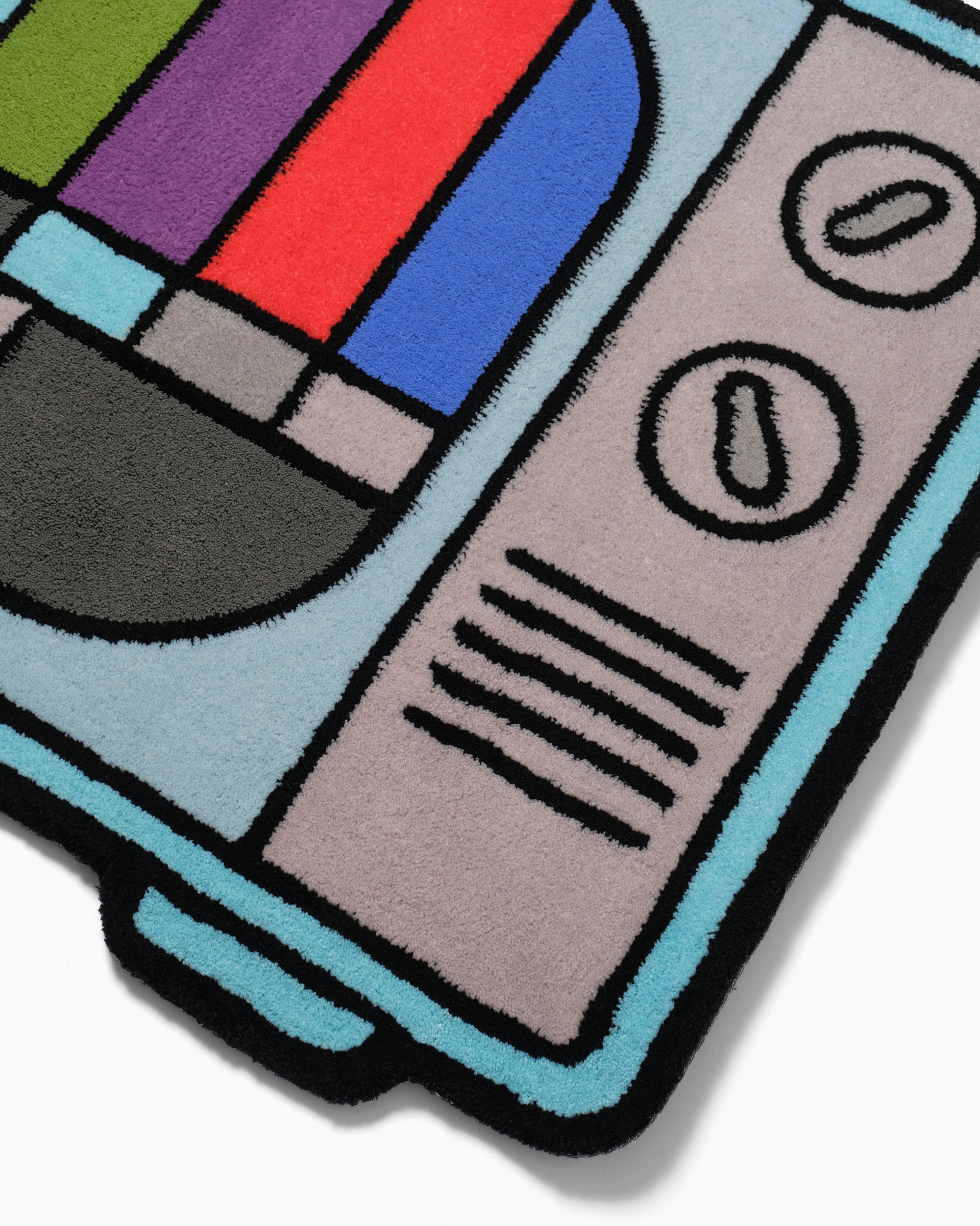 Test Pattern TV Rug Australia Online