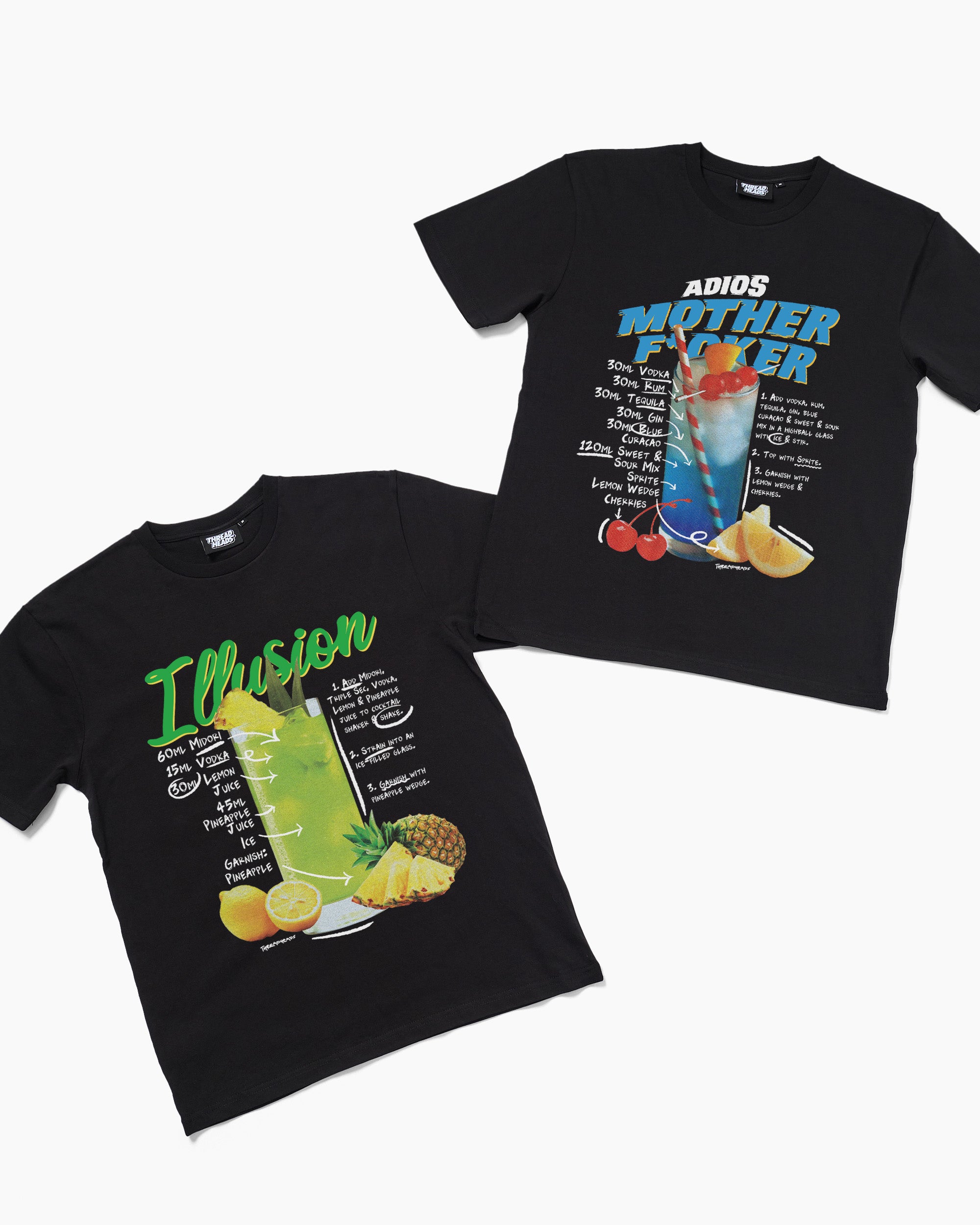 Threadheads Cocktail 2 Tee Bundle Australia Online