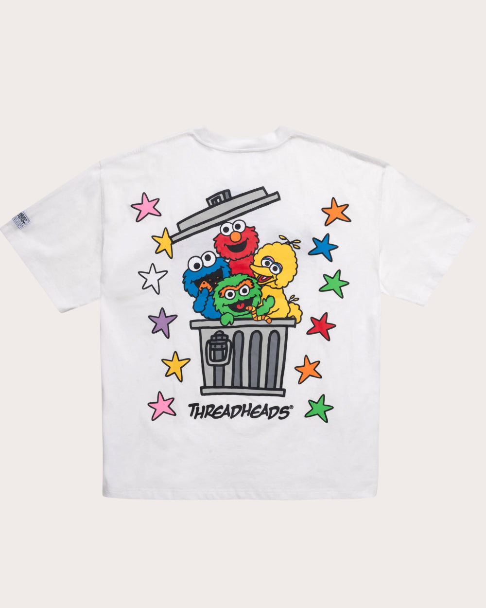 Tokyo Bin Party White Oversized Tee
