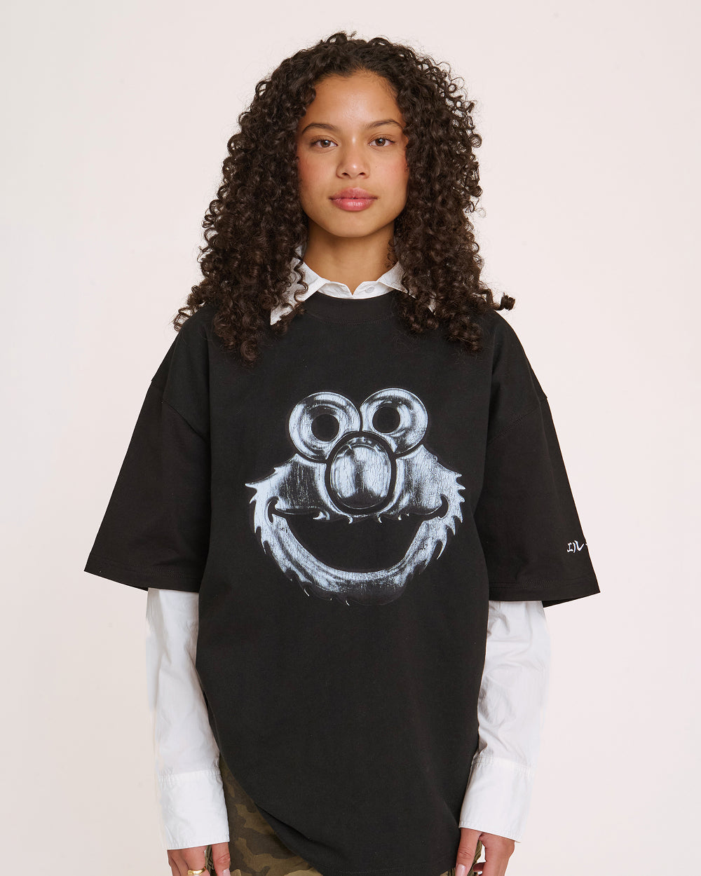 Elmo Chrome Oversized Tee Australia Threadheads Online