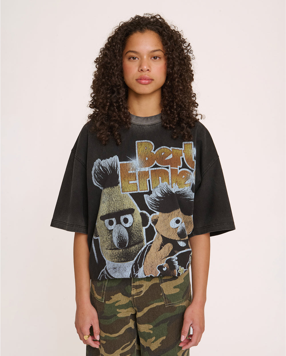 Bert and Ernie Street Patrol Wash Tee