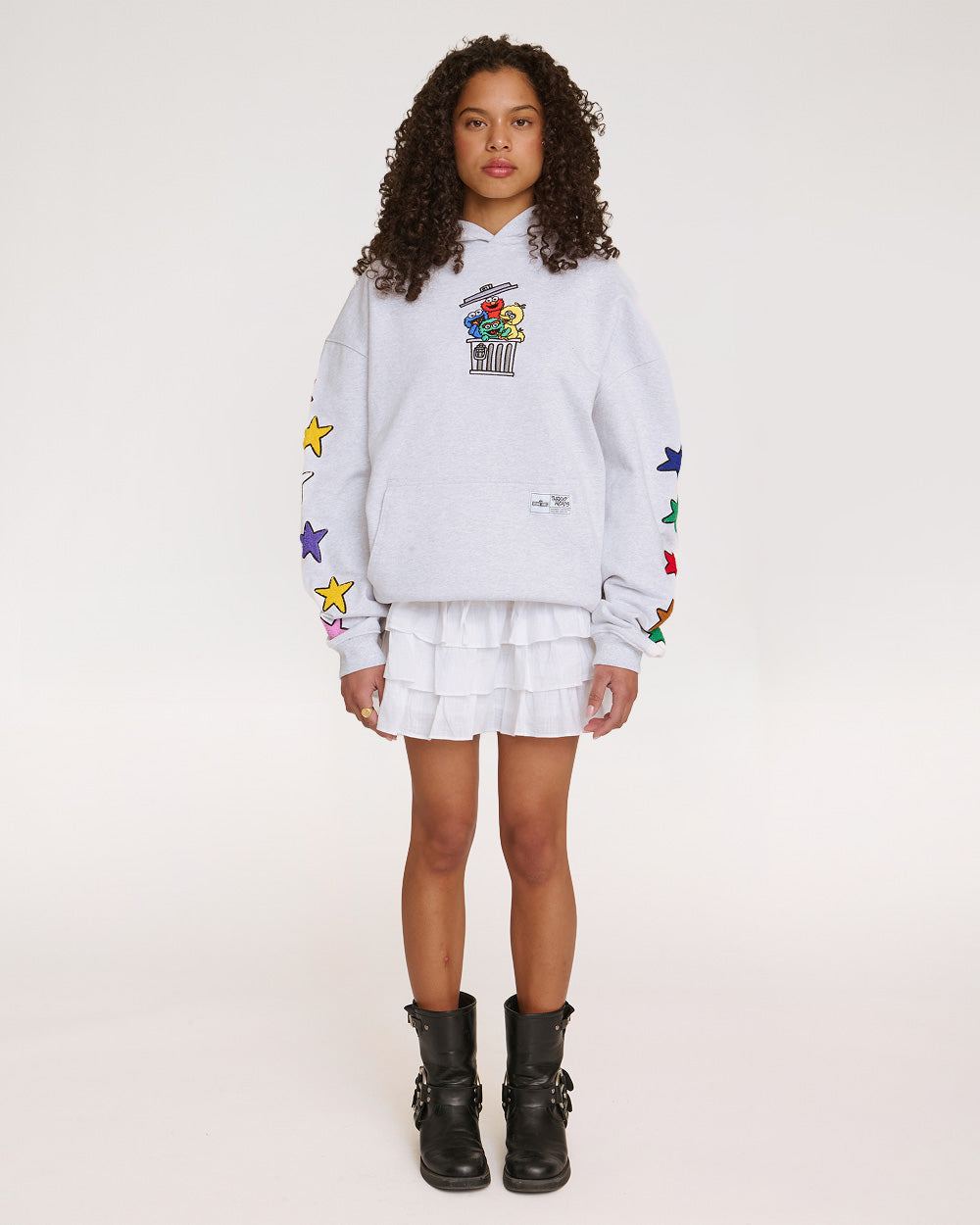 Tokyo Bin Party Grey Hoodie