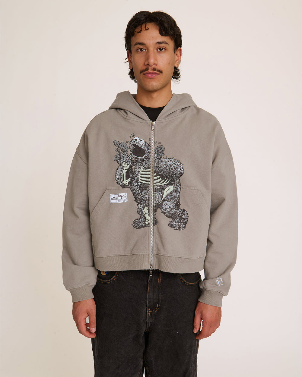Japanese Cookie Monster Anatomy Hoodie Australia Threadheads Online