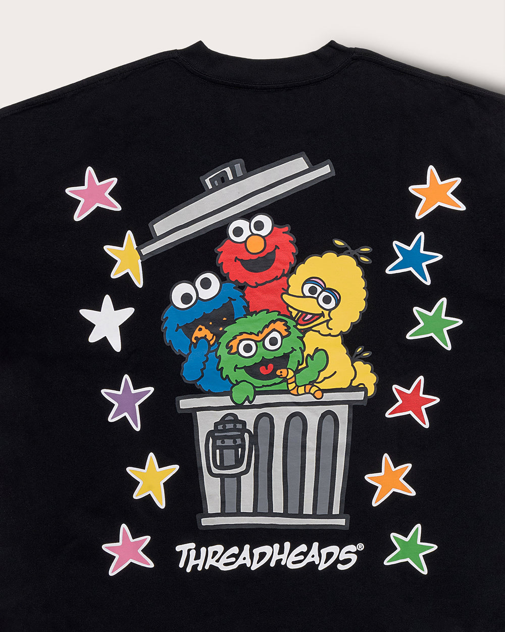 Tokyo Bin Party Black Oversized Tee