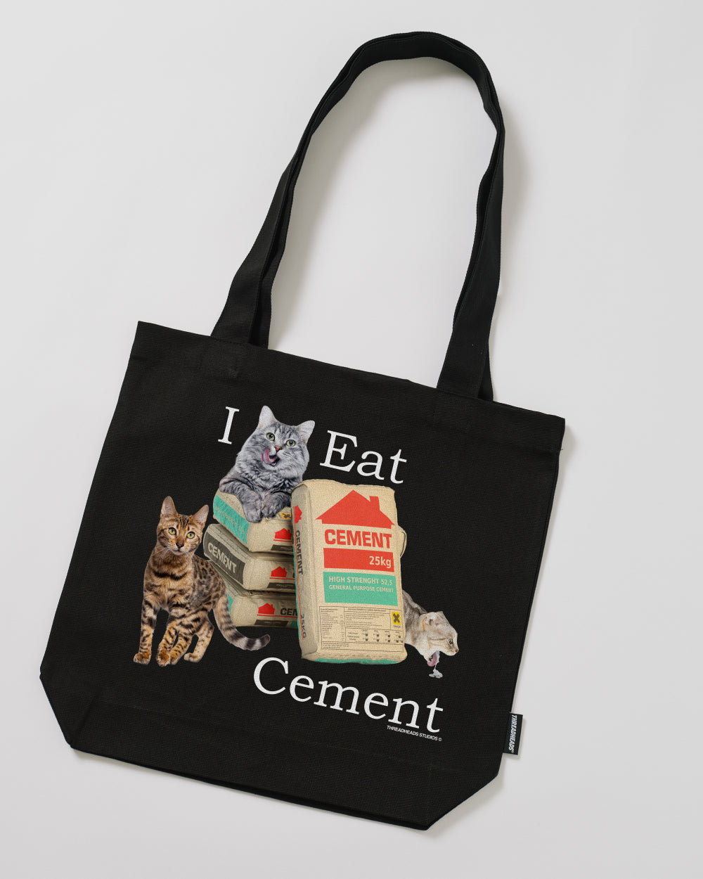 I Eat Cement Tote Bag