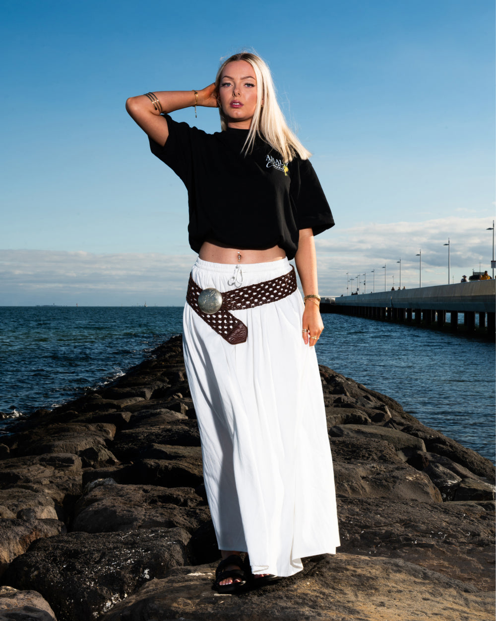 Amalfi Coast Oversized Tee Online Australia
