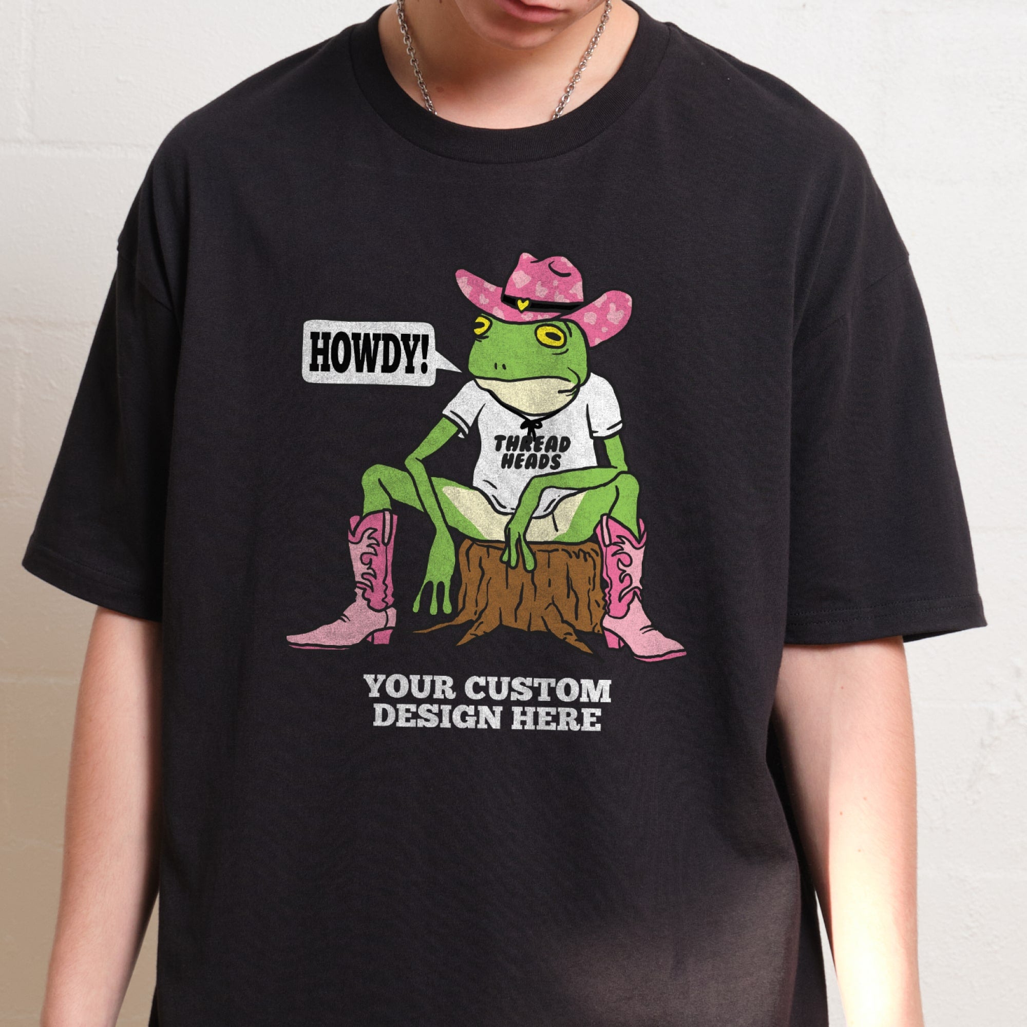 Upload Your Image or Logo Custom Tee Australia Online Threadheads