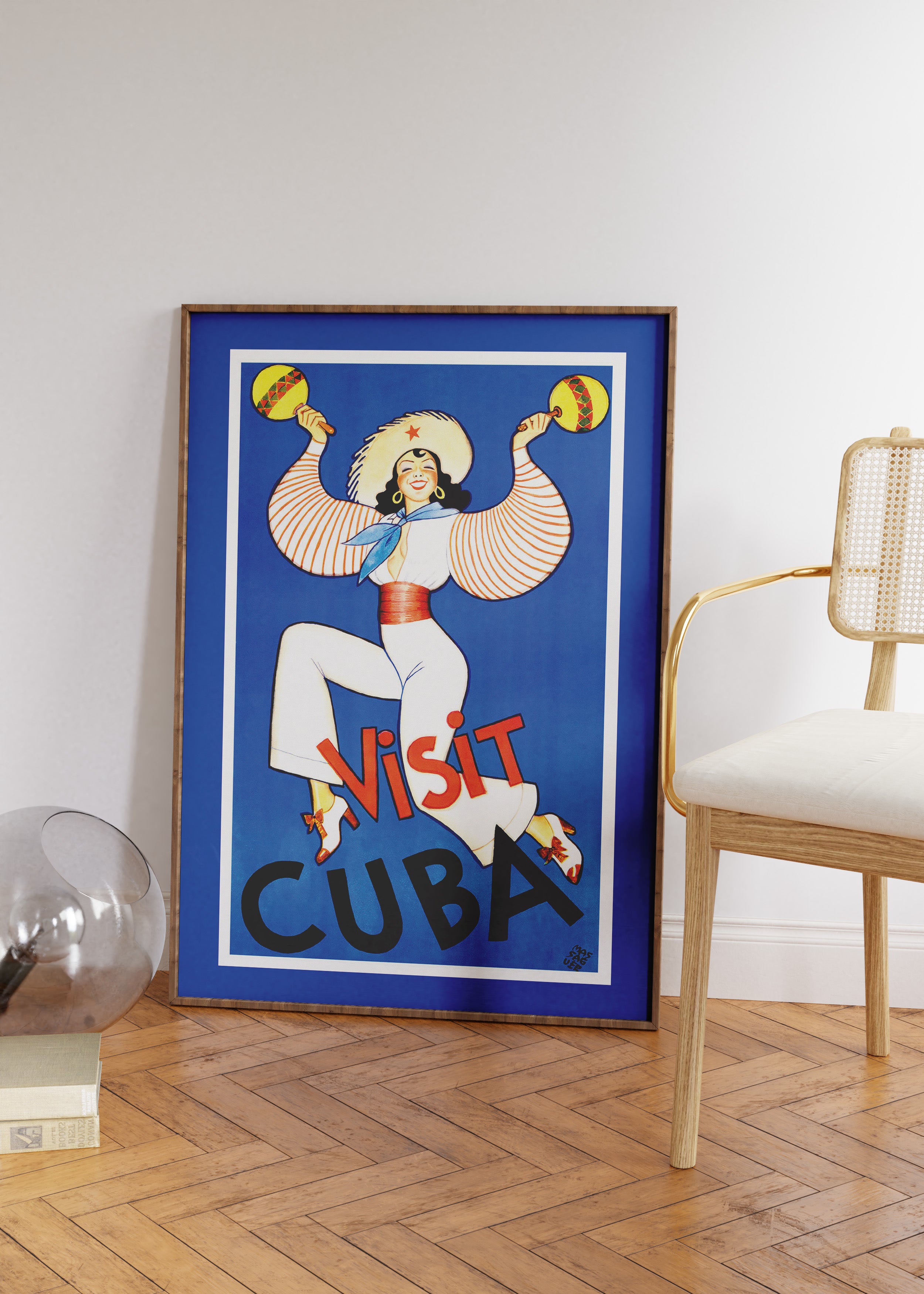 Visit Cuba Art Print Australia Online