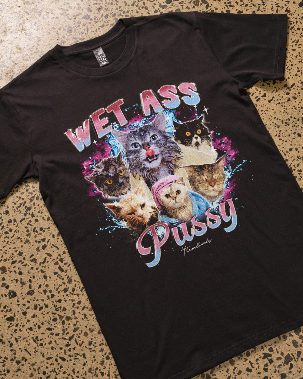 WAP Cat T-Shirt Australia Online Black