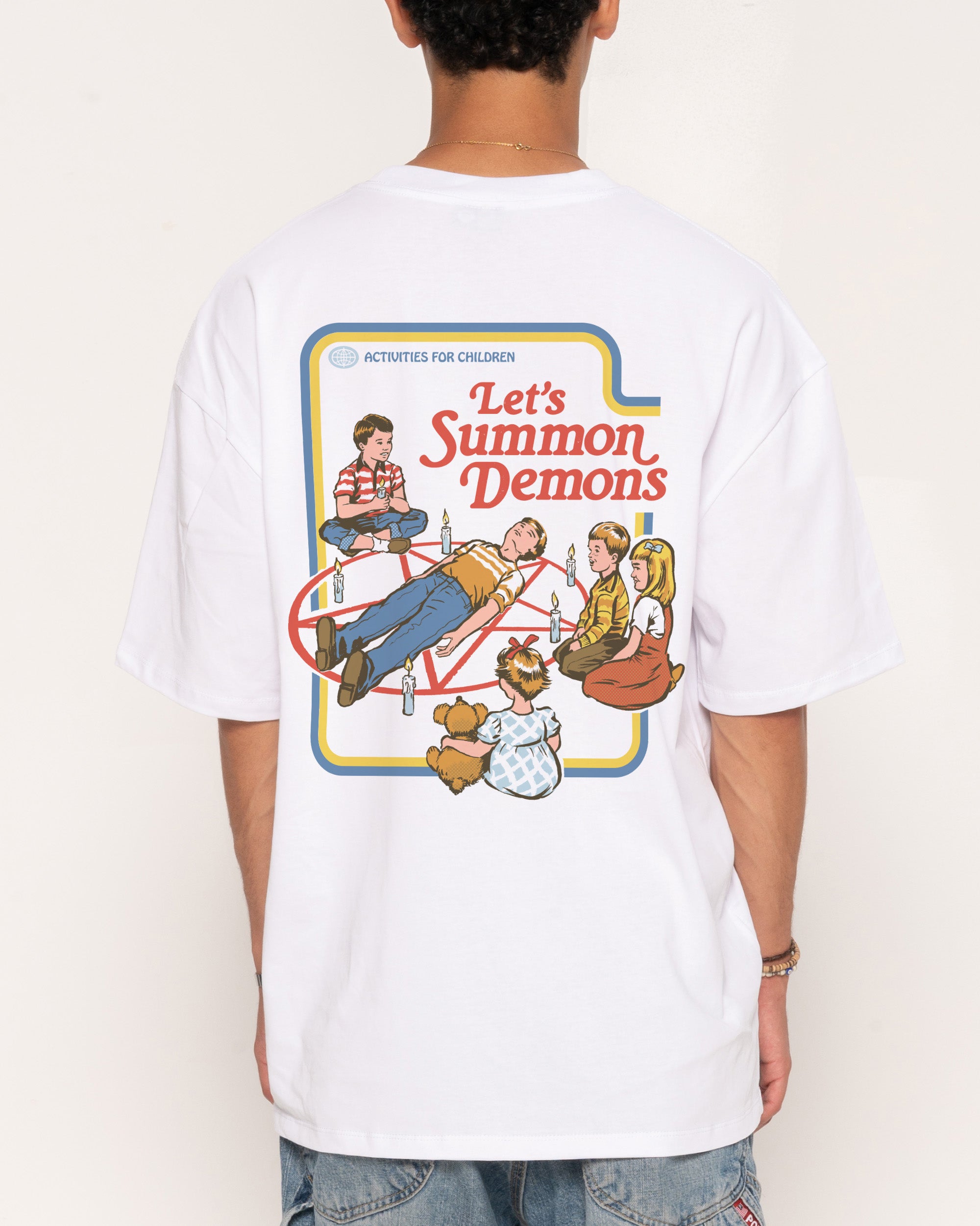 Let's Summon Demons Front and Back T-Shirt