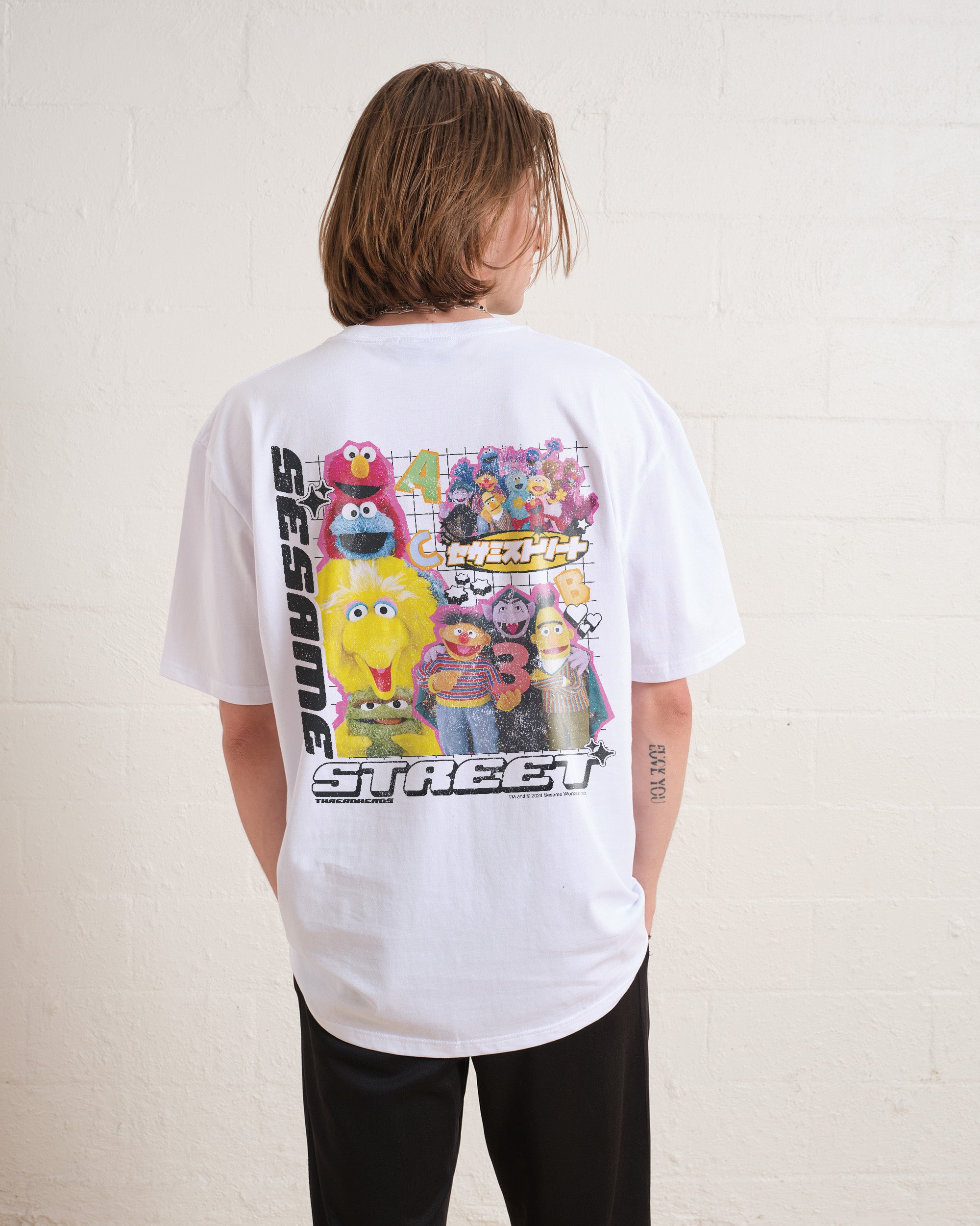 Y2K Sesame Street T-Shirt Australia Online Threadheads