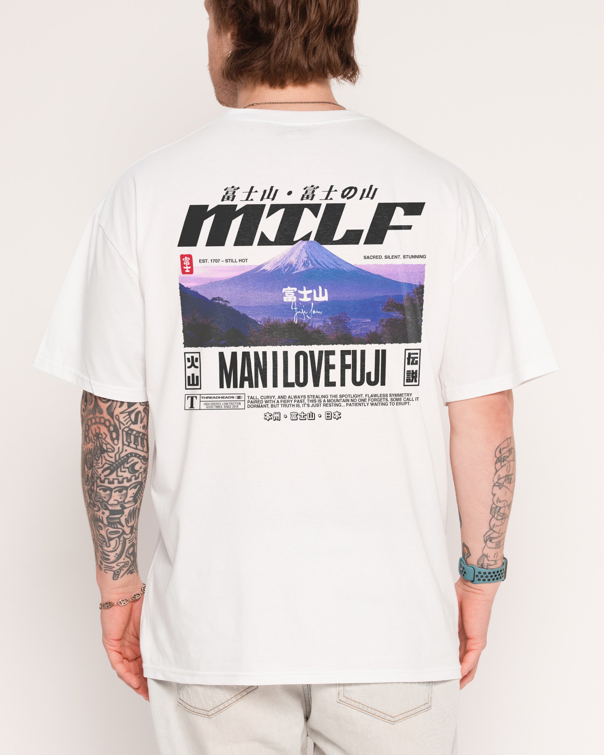 MILF Fuji White T-Shirt