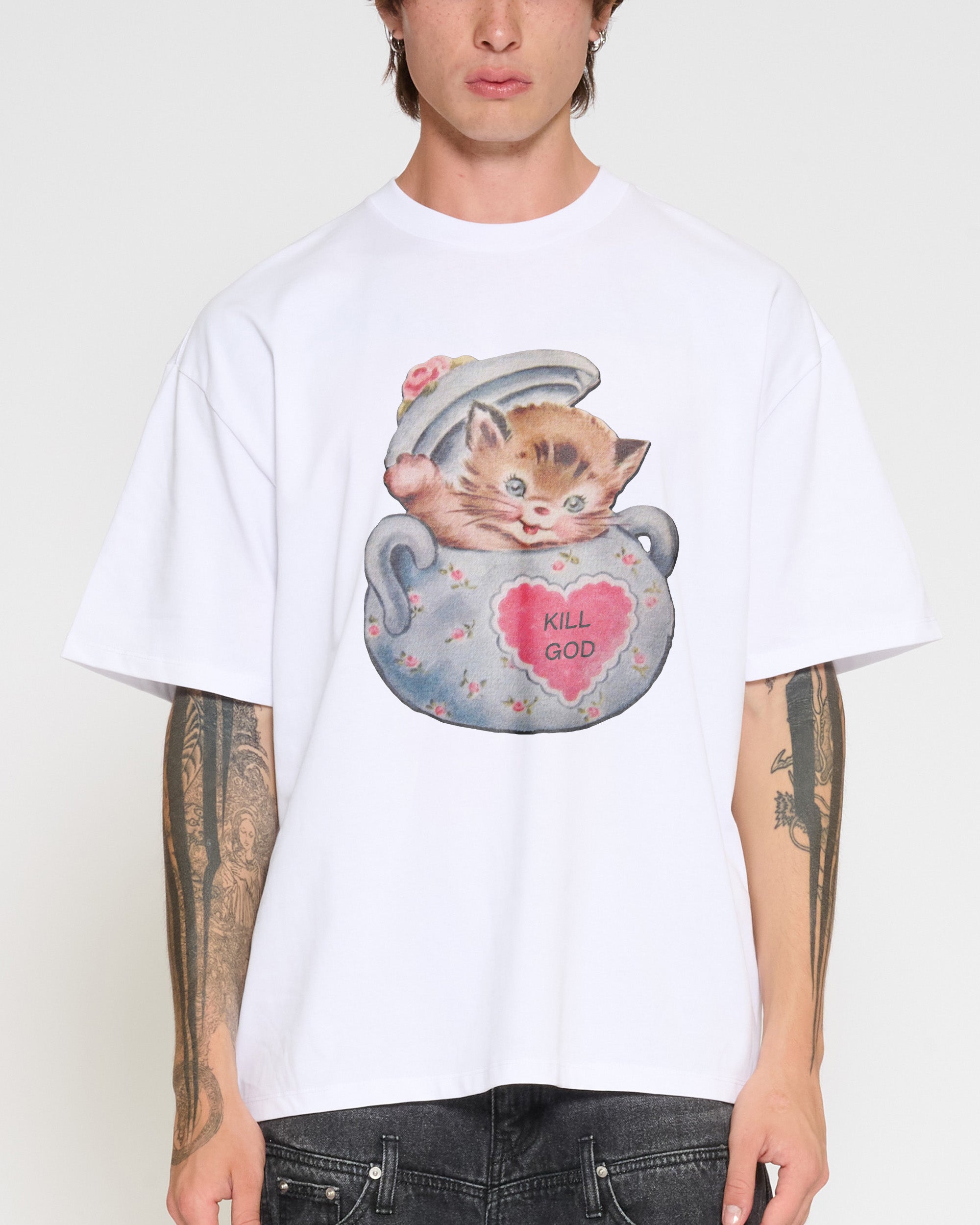Kill God Oversized Tee