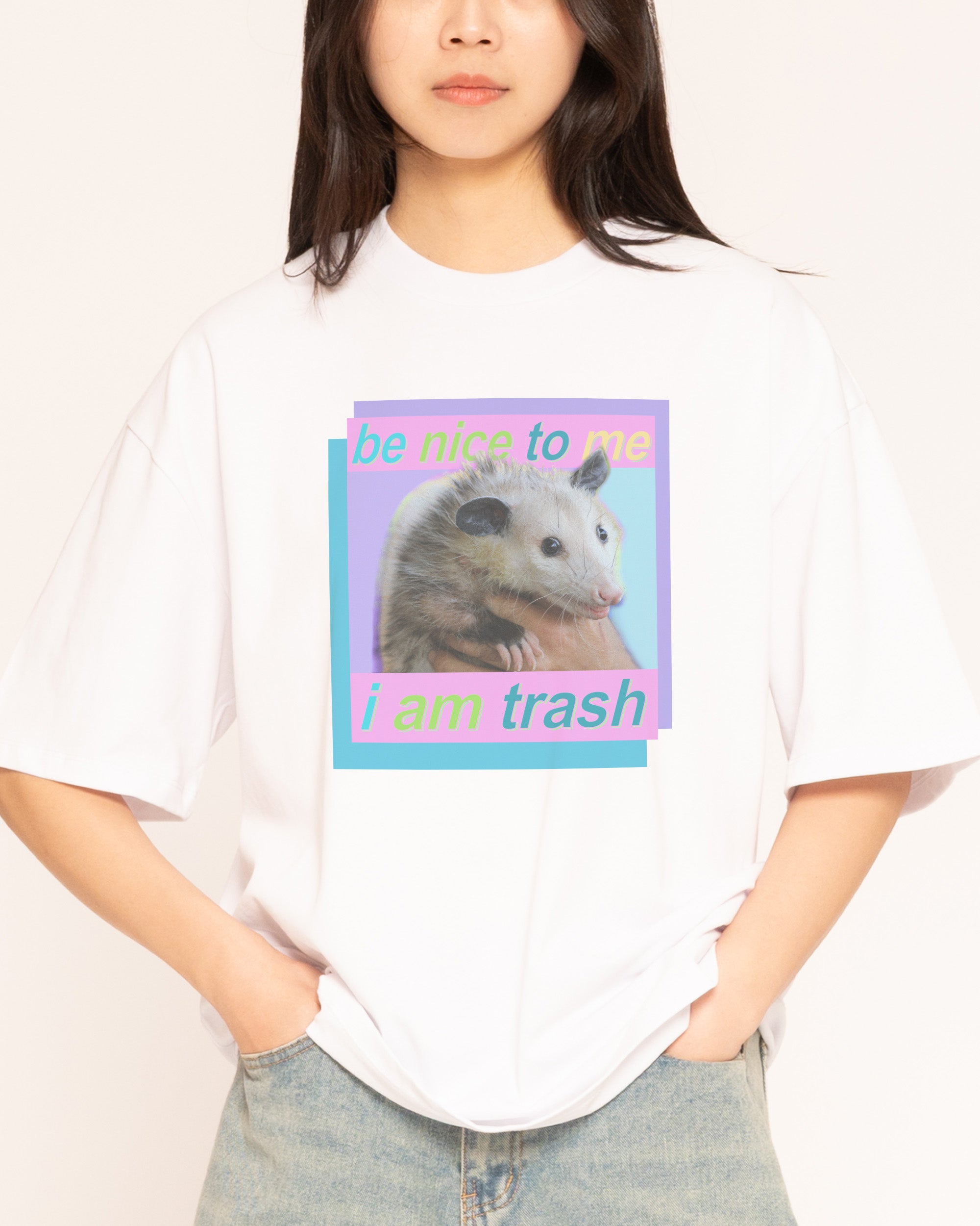 Be Nice to Me Oversized Tee – view 3