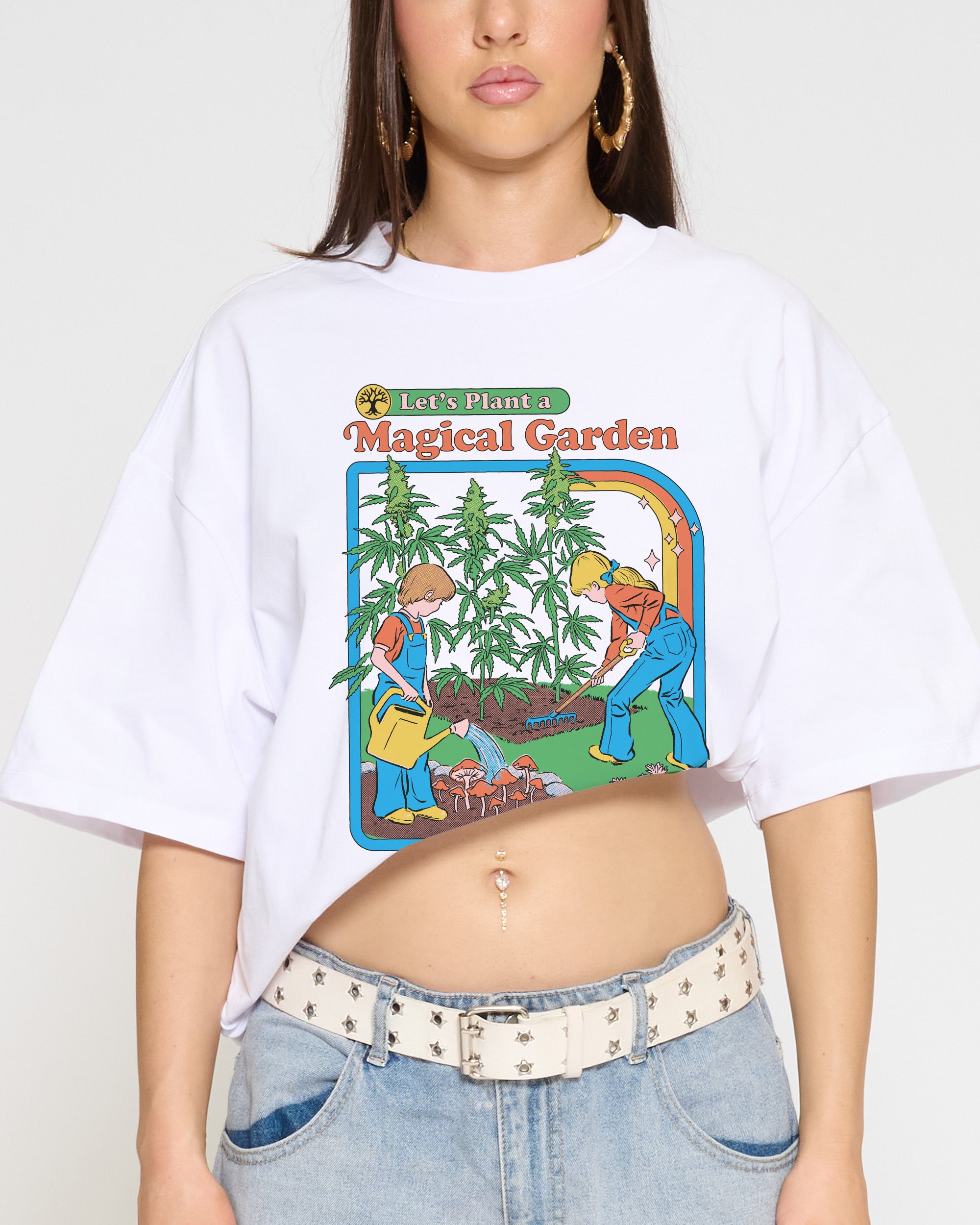 Magical Garden Oversized Tee