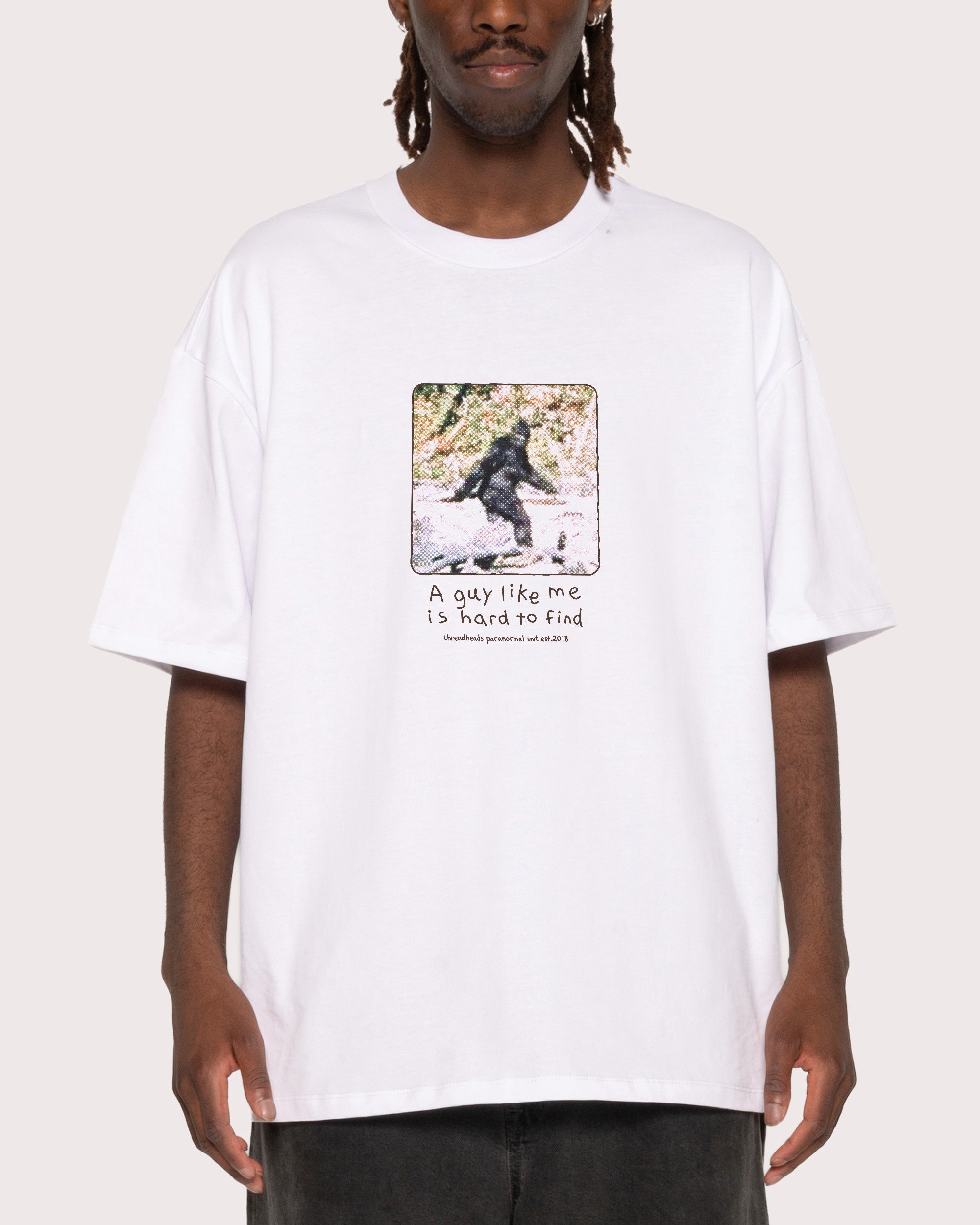 A Guy Like Me is Hard to Find White T-Shirt