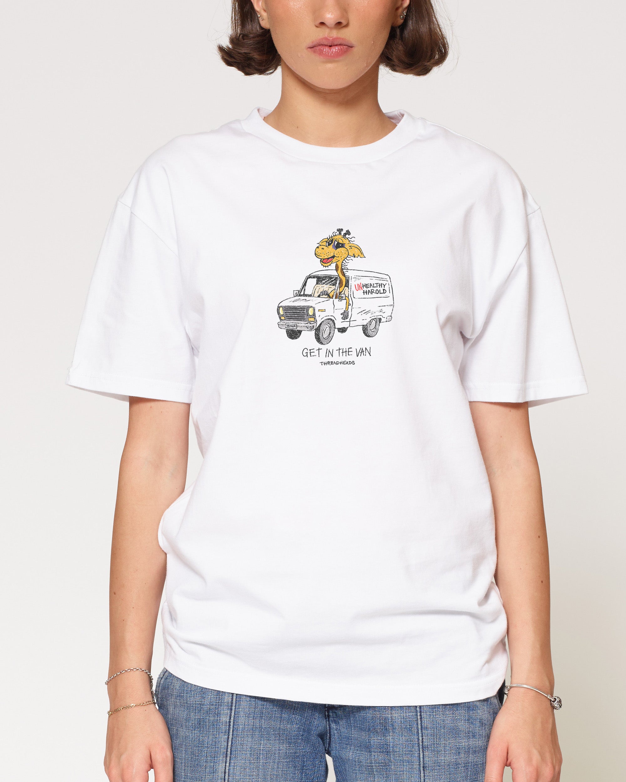 Get in the Van White T-Shirt