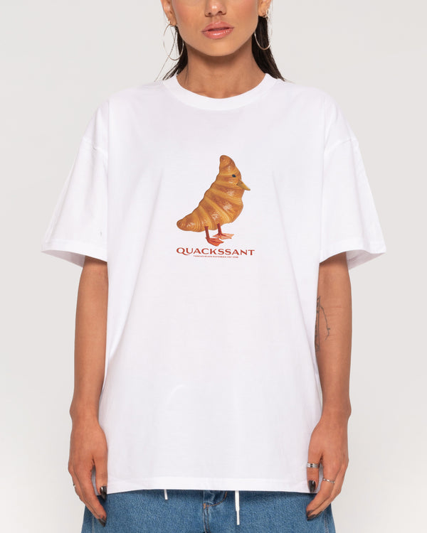 Quackssant White T-Shirt