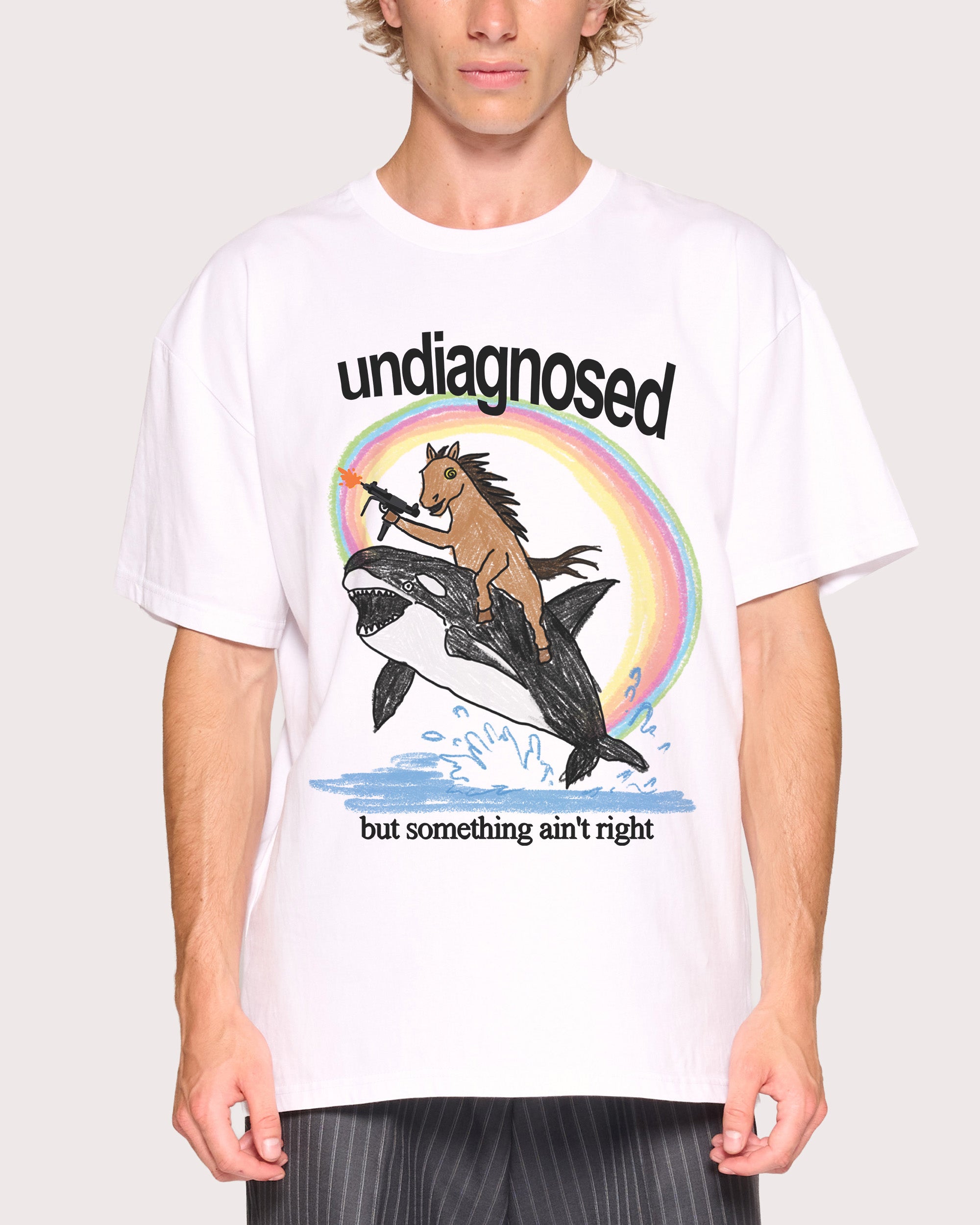 Undiagnosed White T-Shirt