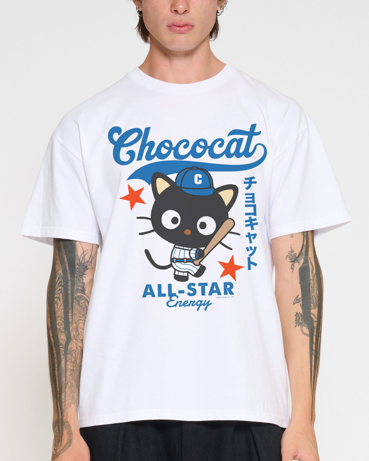Chococat Baseball T-Shirt | Sanrio | Threadheads Australia