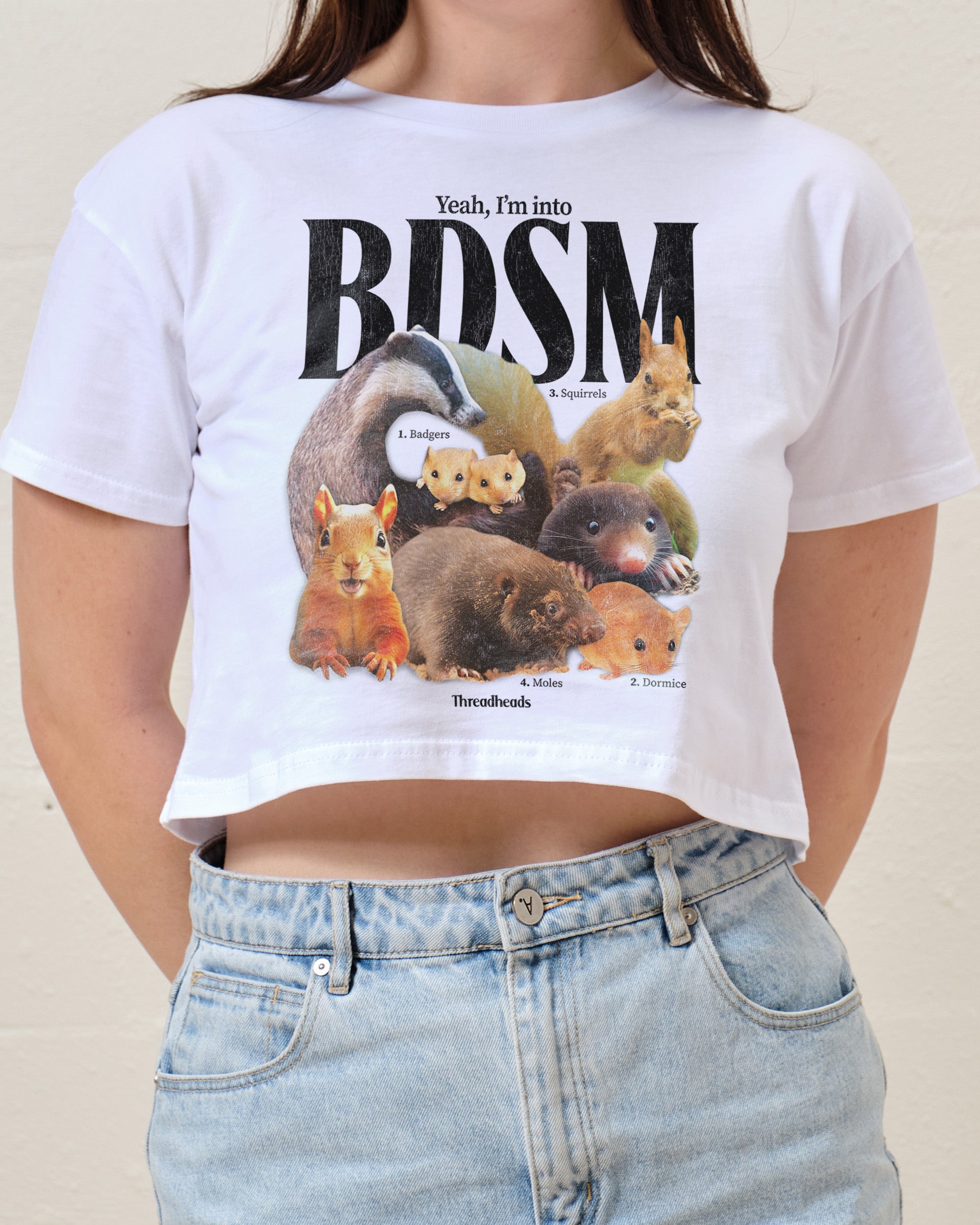 BDSM Crop Tee Australia Online