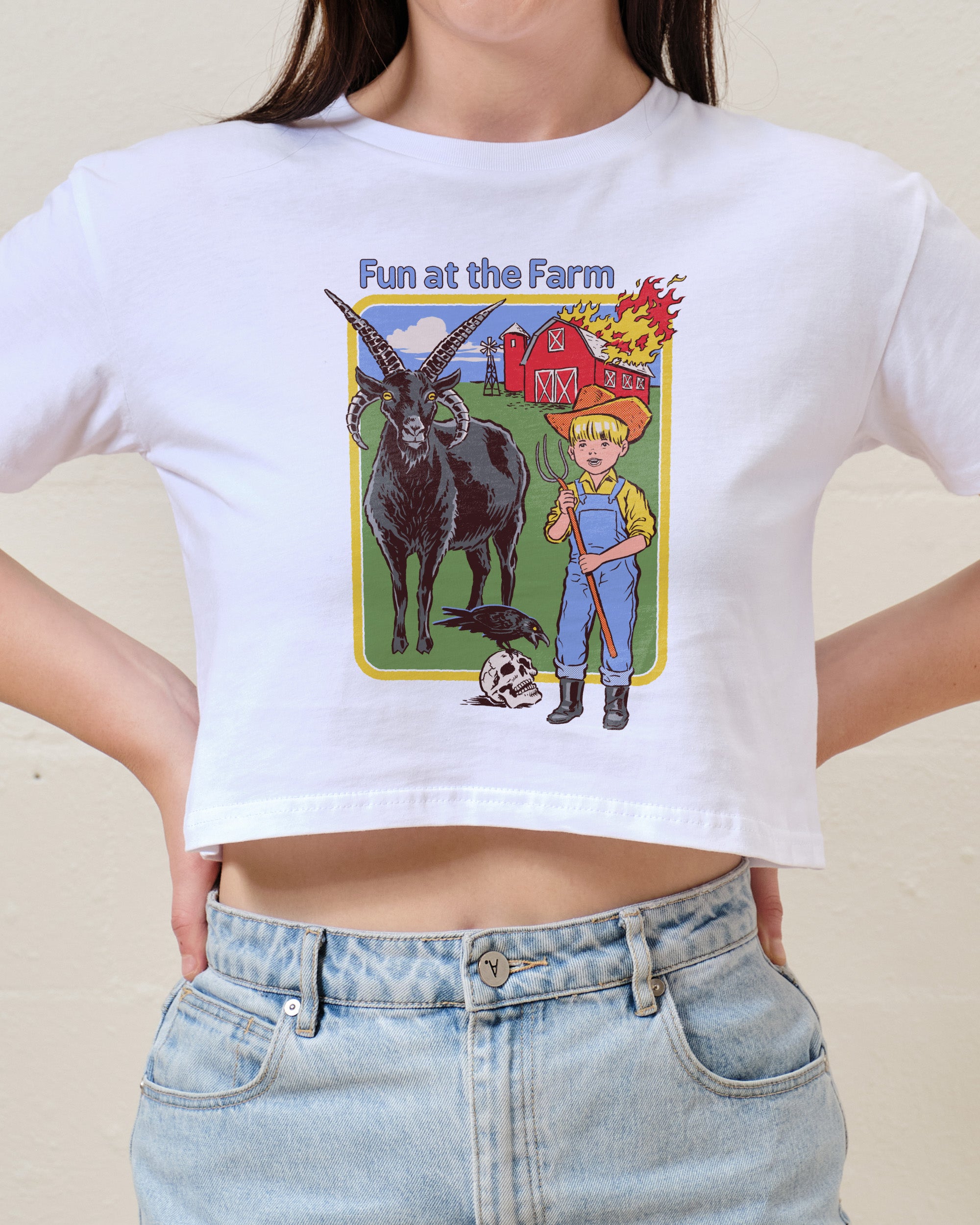 Fun at the Farm Crop Tee